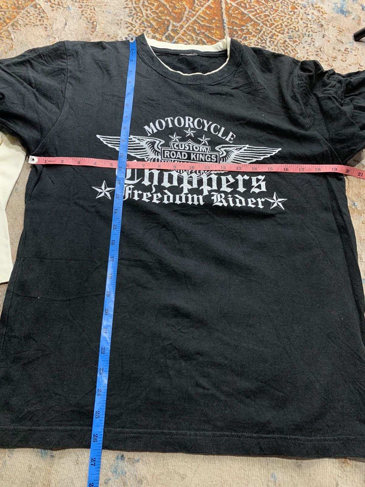 If Six Was Nine DOUBLE LAYER ROAD KING CHOPPERS LONG SLEEVE Size US M / EU 48-50 / 2 - 5 Thumbnail
