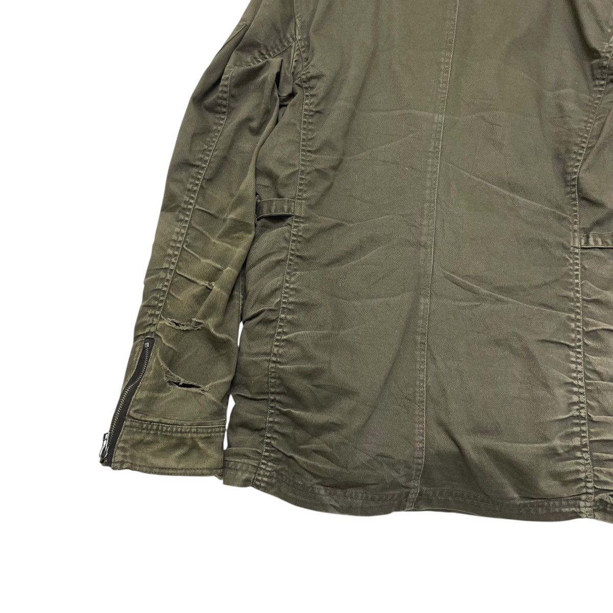 Le Grande Bleu (L.G.B.) 🔥Vintage Distressed In the Attic Hooded Detachable Lining Size US M / EU 48-50 / 2 - 11 Thumbnail