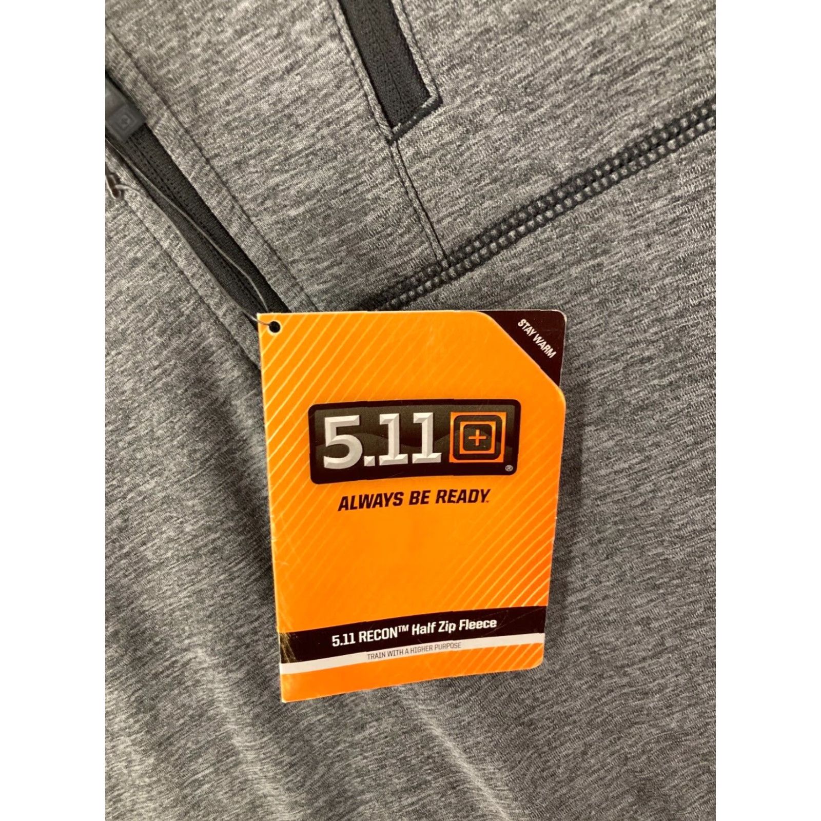Logo 7 VINTAGE Recon 511 Shirt Mens 2XL Mock Neck Polo Gray Military NWT Size US XXL / EU 58 / 5 - 5 Thumbnail