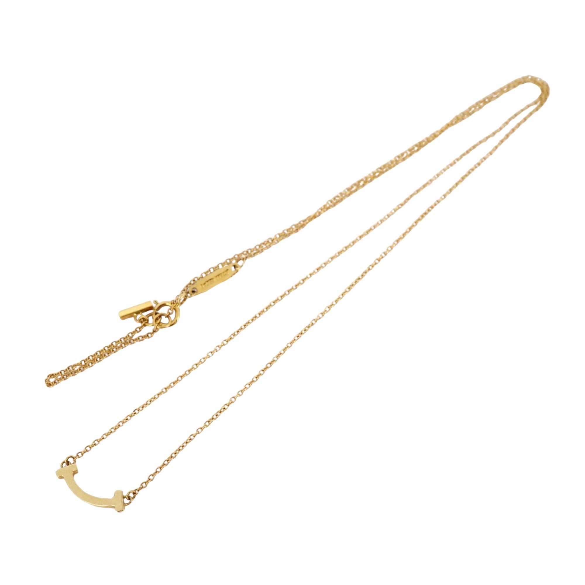 Tiffany & Co. Tiffany & Co T Smile necklace Size ONE SIZE - 1 Thumbnail