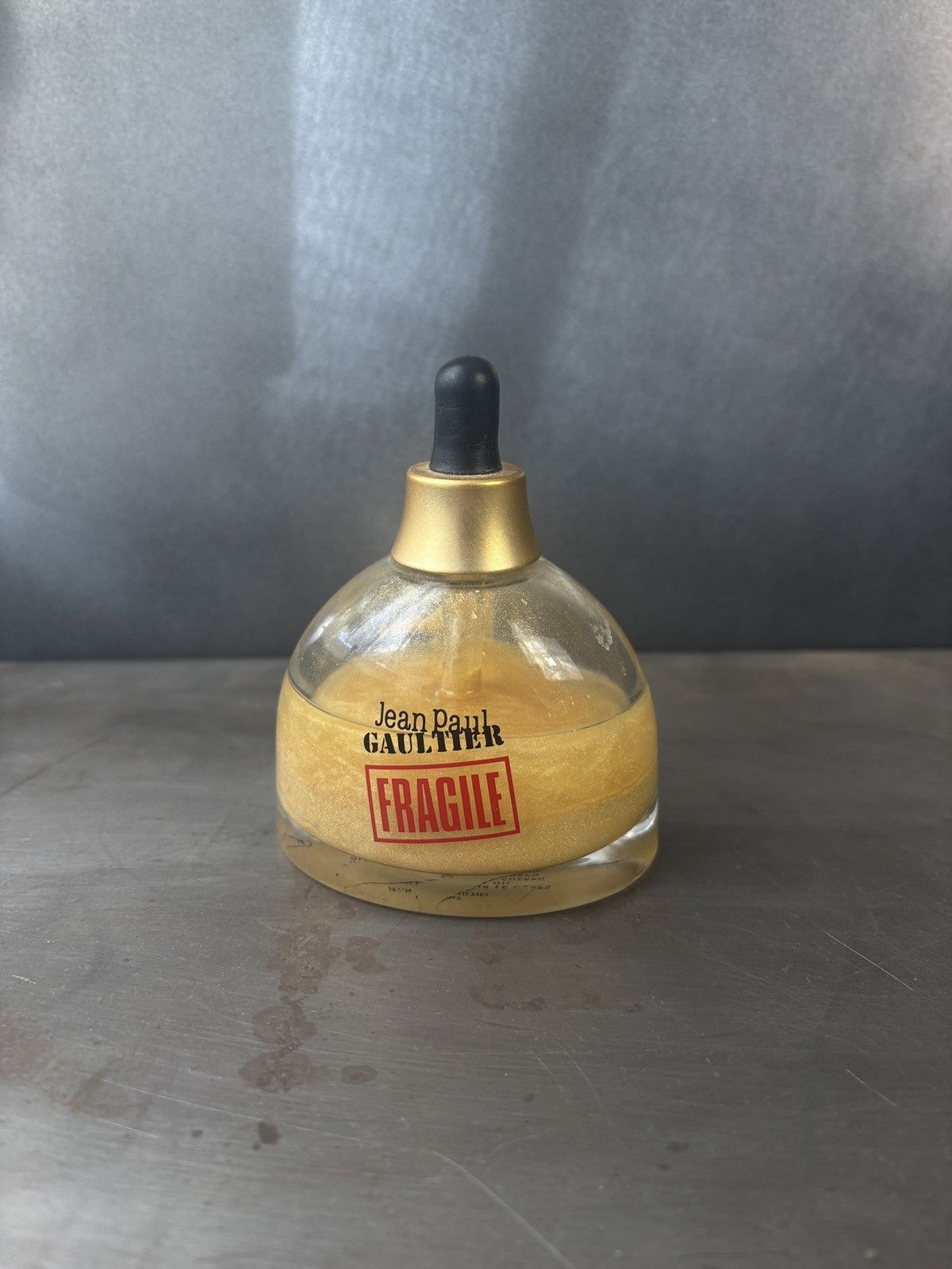 Jean Paul Gaultier × Vintage 1999 Jean Paul Gaultier Fragile Shimmering Body Oil Glitter Size ONE SIZE - 2 Thumbnail