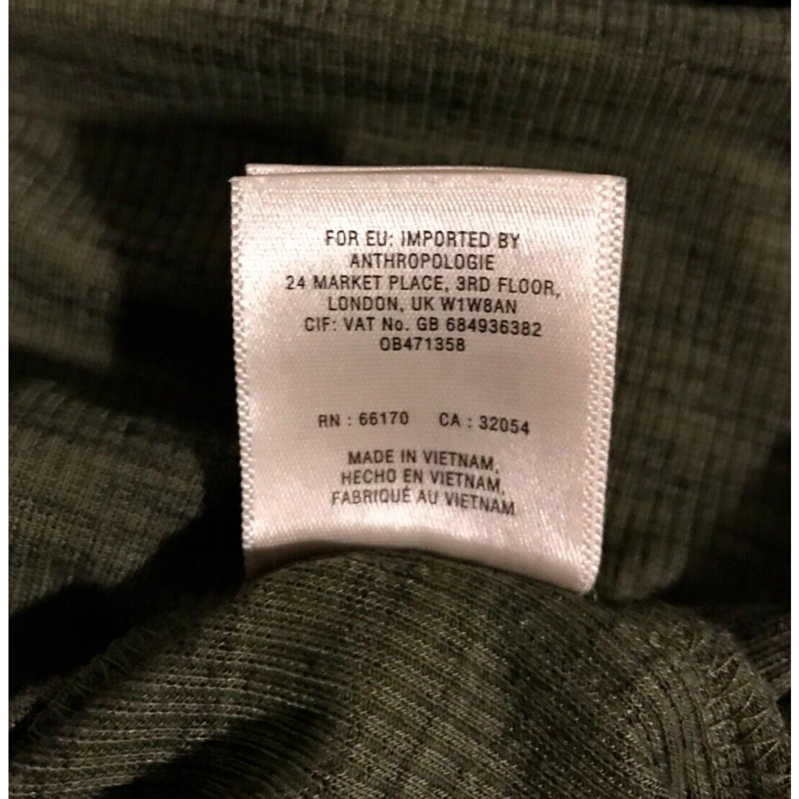 Anthropologie Anthropologie Pure+Good Cowlneck Green Ribbed Tunic Dress Size S / US 4 / IT 40 - 10 Thumbnail