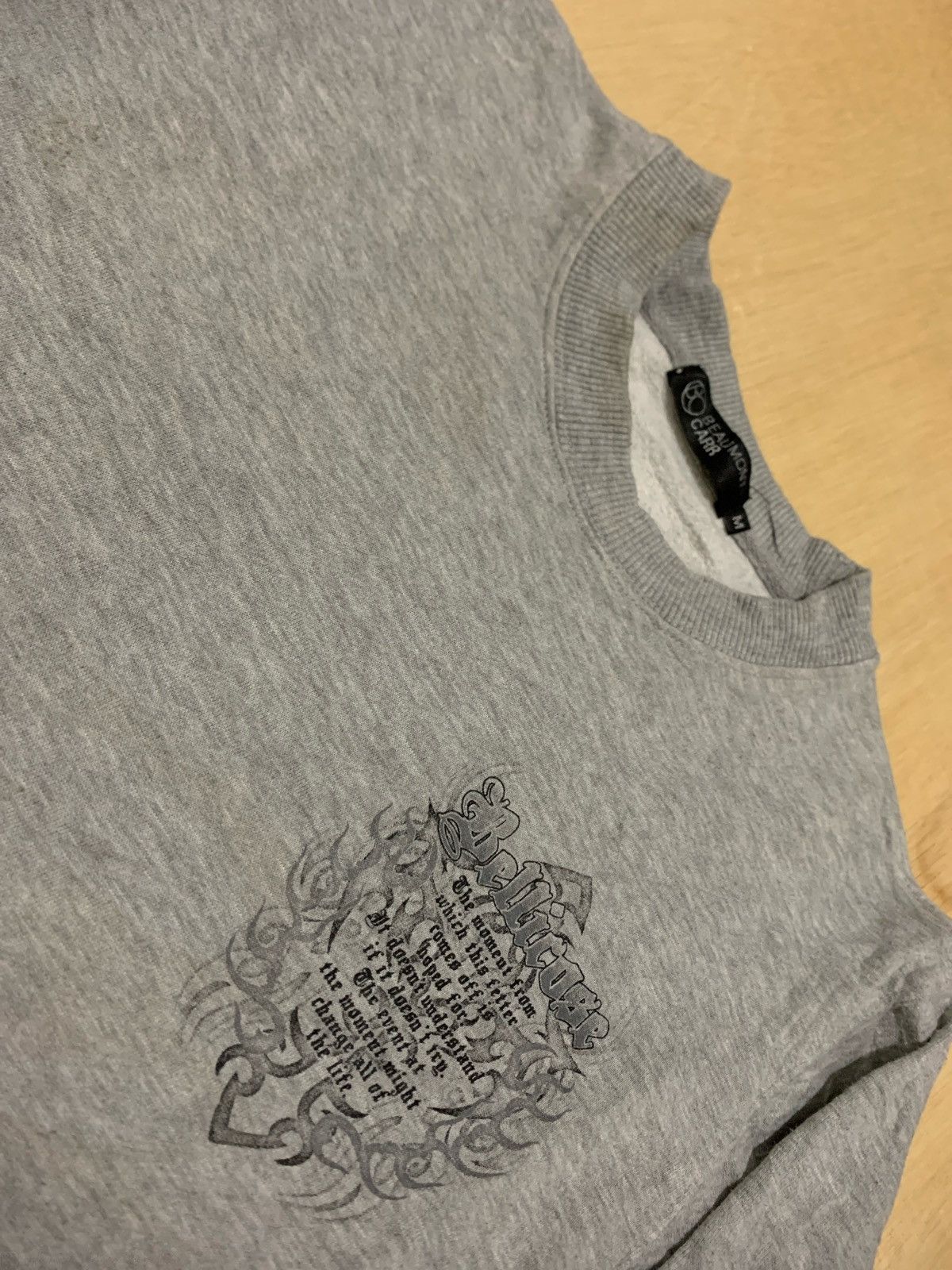 Hysteric Glamour × If Six Was Nine × Japanese Brand Y2k Beaumont Carr Sweatshirt Ifsixwasnine Size US M / EU 48-50 / 2 - 6 Thumbnail