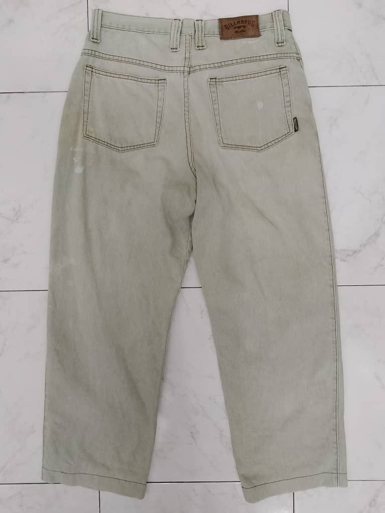 Billabong × Vintage VINTAGE BILLABONG DENIM DISTRESS TALON ZIPPER HARD TO FIND Size US 32 / EU 48 - 13 Thumbnail