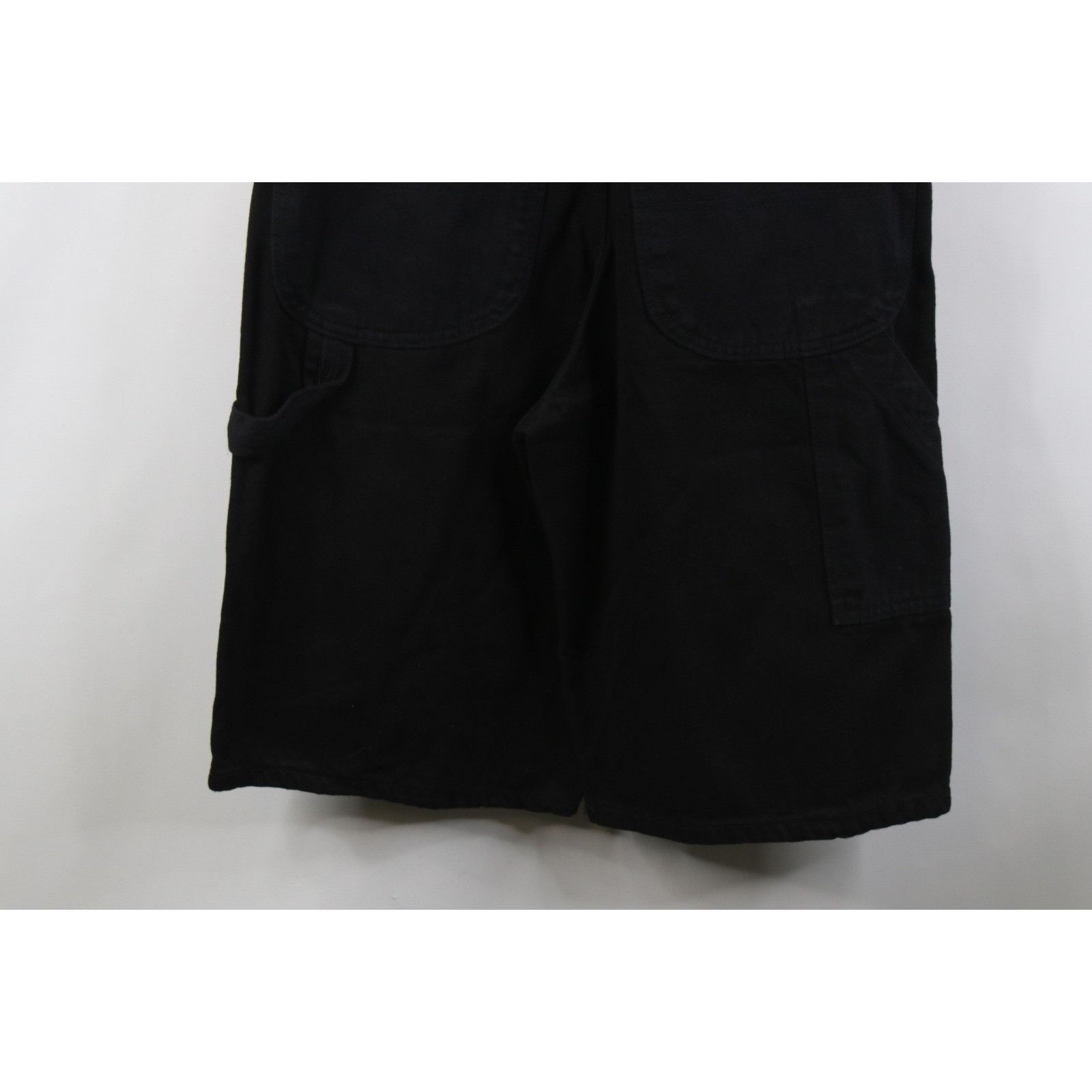 Vintage Deadstock Vintage 90s Streetwear Baggy Denim Shortalls Size 26" / US 2 / IT 38 - 16 Thumbnail