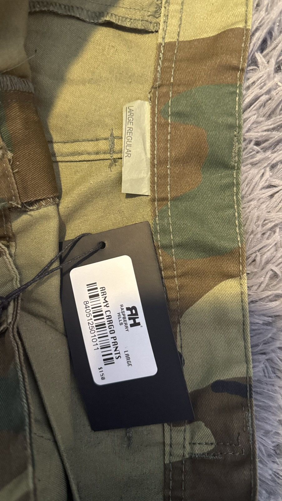 The GV Gallery GV GALLERY CAMO CARGO PANTS Size US 35 - 3 Thumbnail