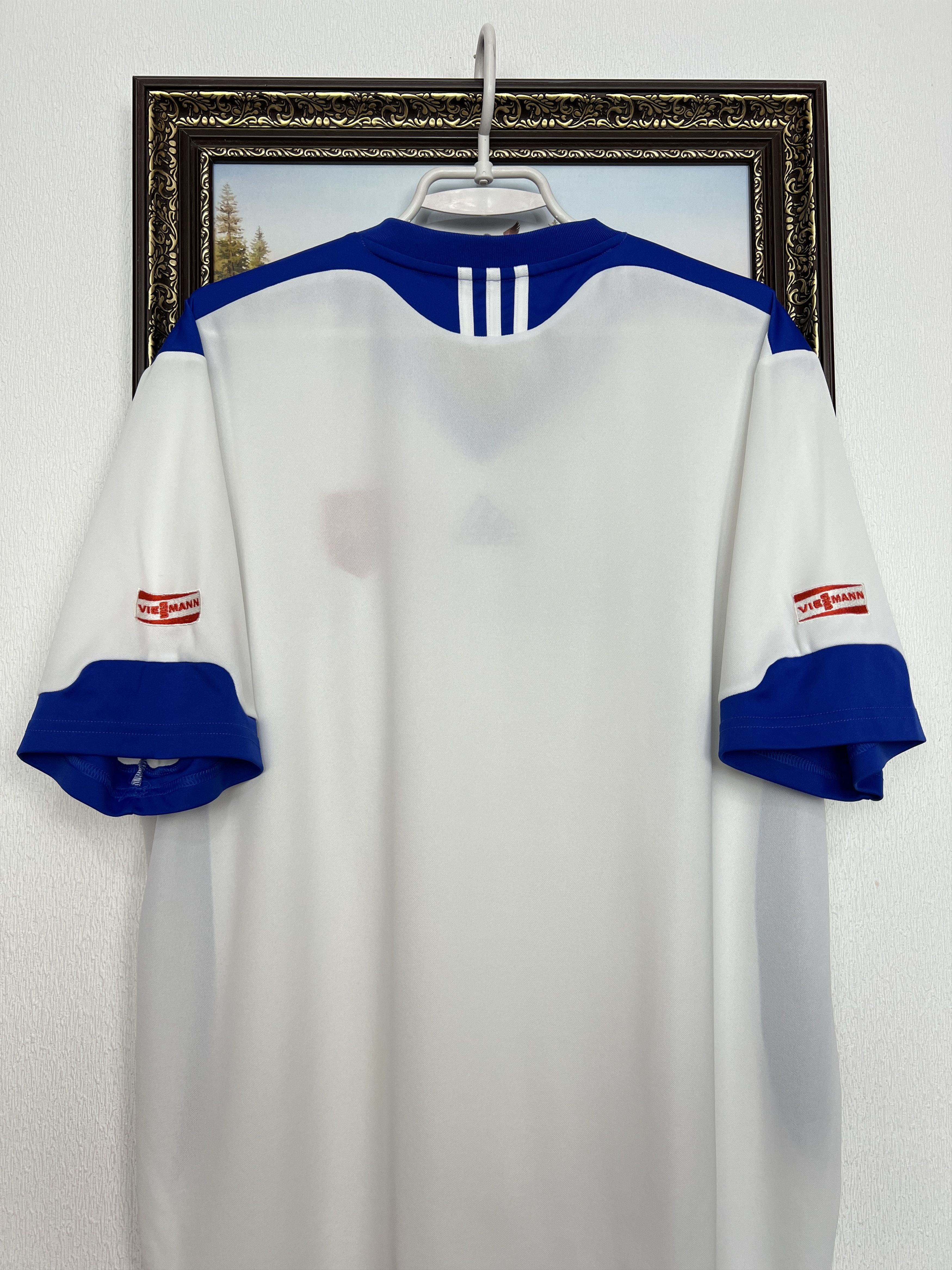 Adidas Slovakia Away football shirt 2009 Soccer Jersey Trikot Size US XL / EU 56 / 4 - 9 Thumbnail