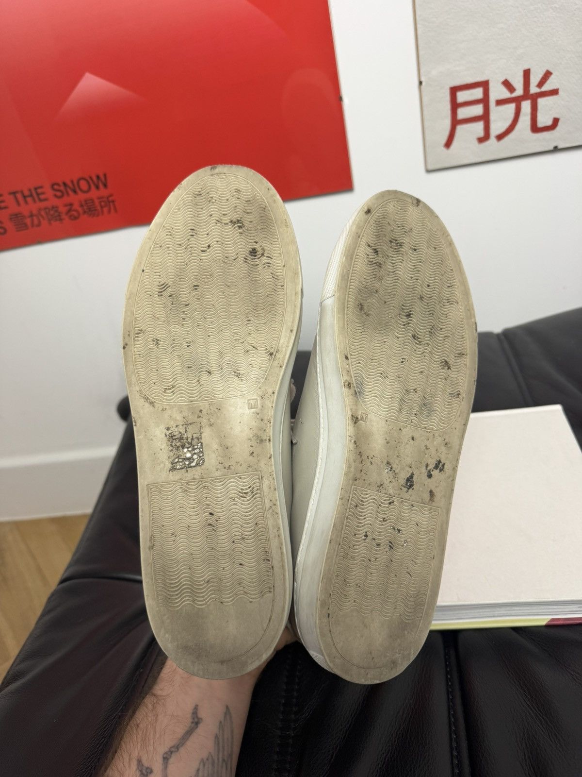 Common Projects Common Projects Achilles Low Gray Luxury Leather Sneakers Size US 8.5 / EU 41-42 - 7 Thumbnail