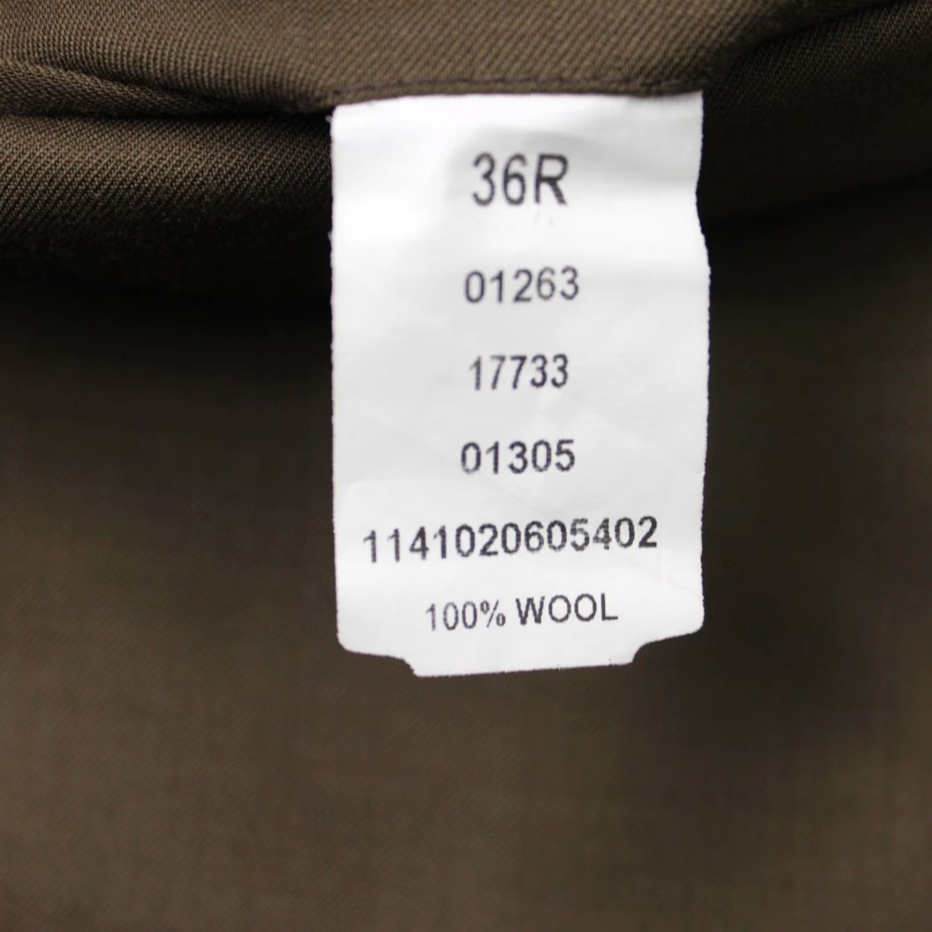 Jos. A. Bank Jos. A. Bank Dress Pants Mens 36 x 30 Brown Wool Flat Front Regular Straight Dress Pants Size US 36 / EU 52 - 7 Thumbnail