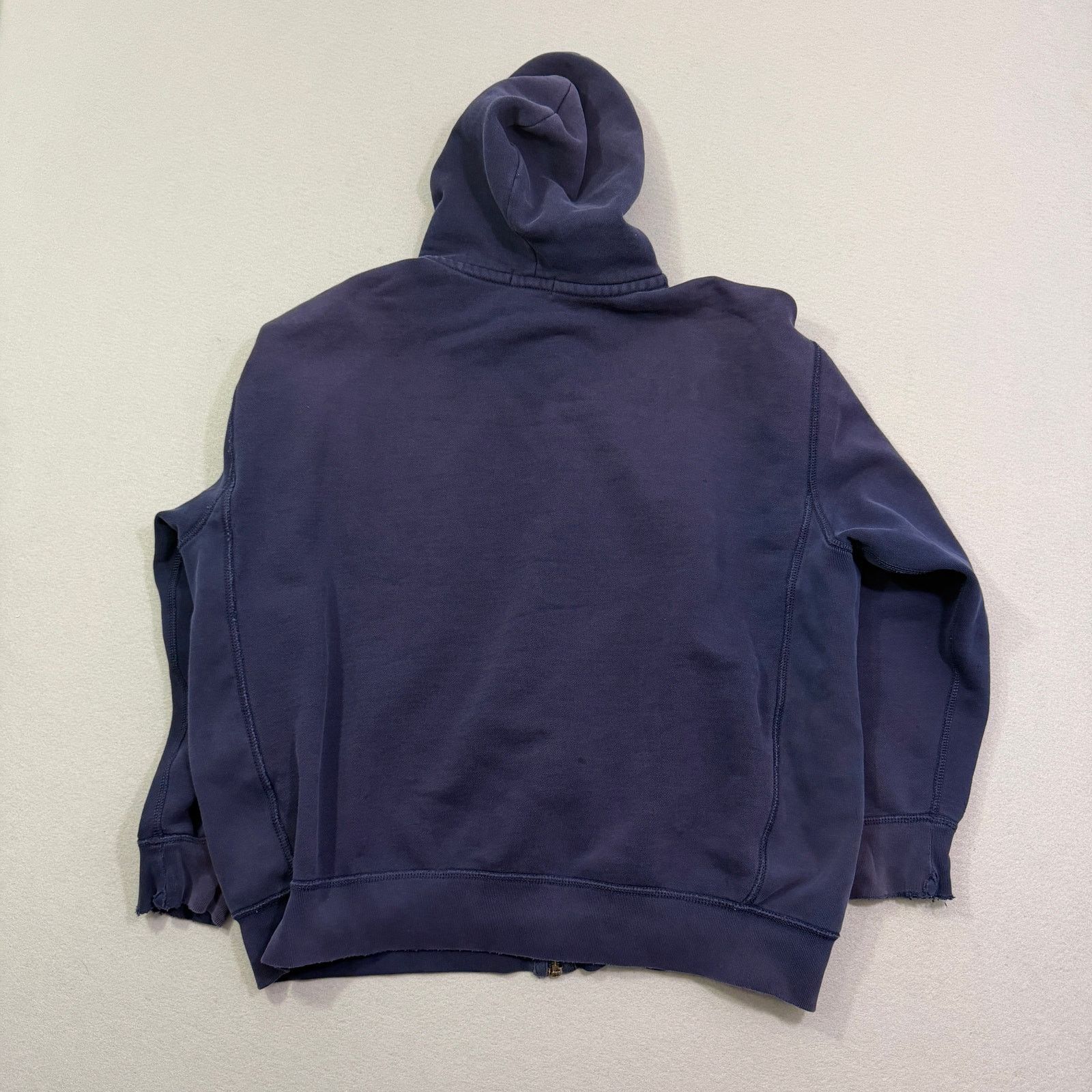 Polo Ralph Lauren Polo Ralph Lauren Full Zip Hoodie Men's 2XB Faded Distressed Size US XXL / EU 58 / 5 - 12 Thumbnail