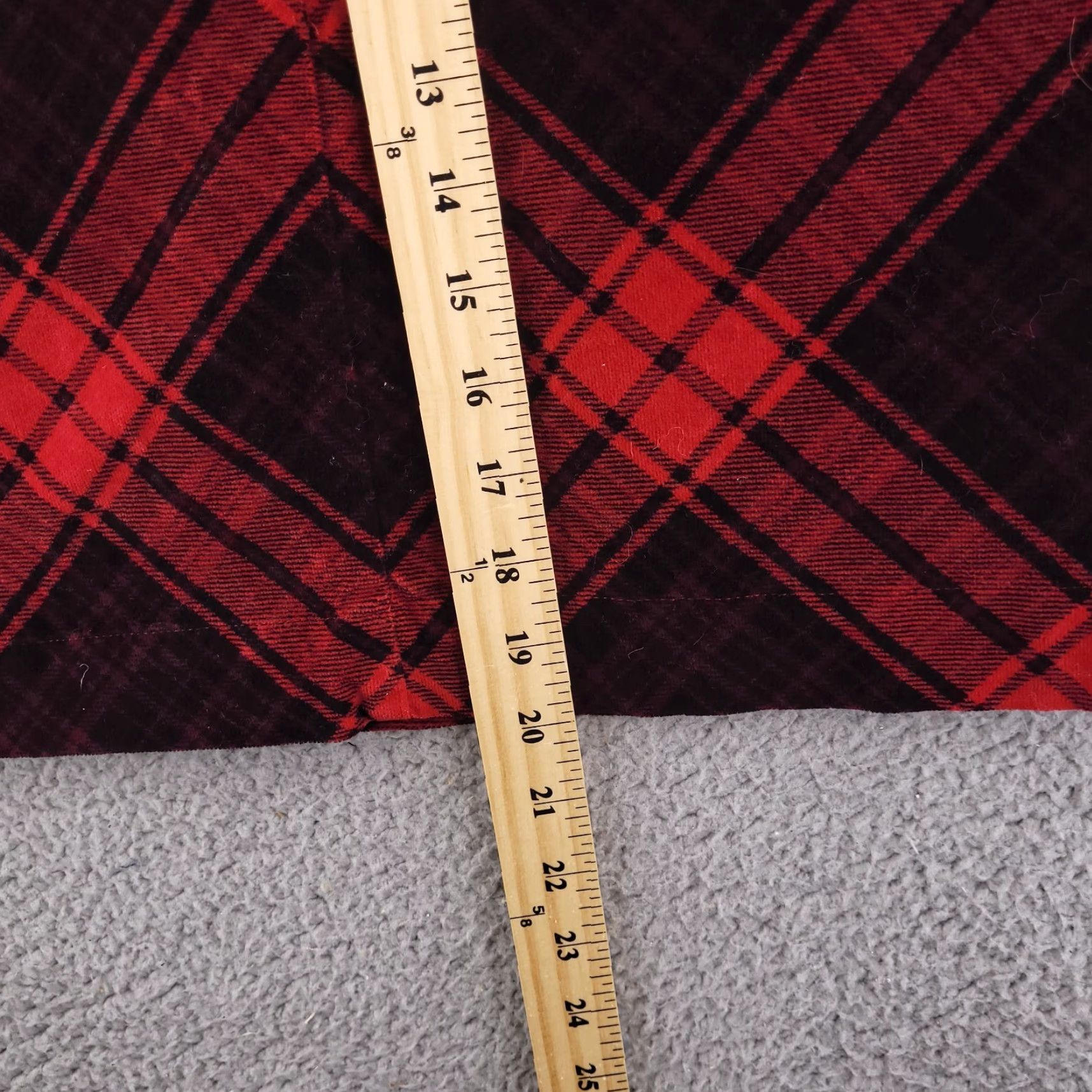 Vintage LL Bean Velour Plaid Skirt Womens 4 Petite Red Black Midi Pencil Velour Plaid Skirt 4P Womens Girls? Size 27" / US 4 / IT 40 - 7 Thumbnail