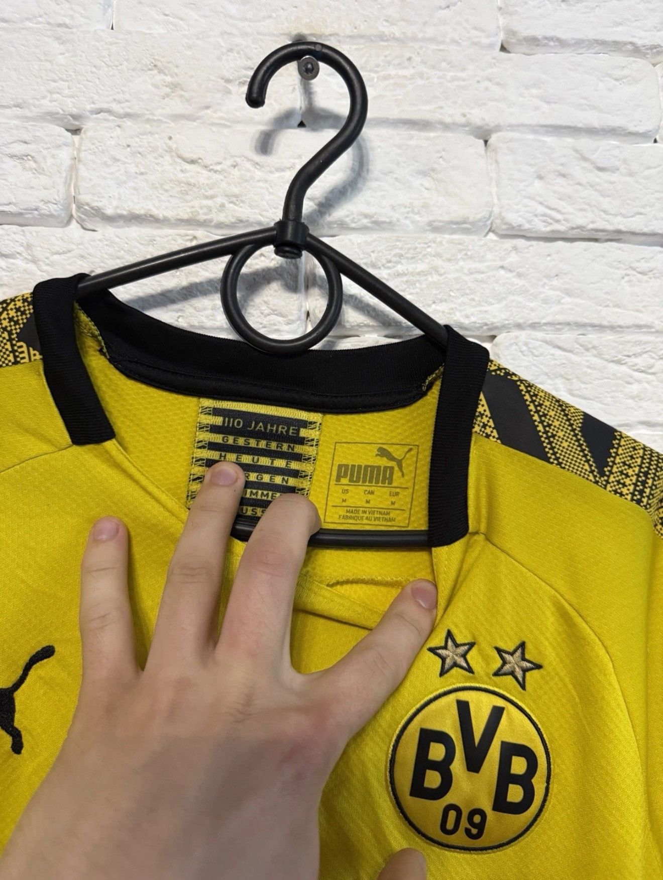 Puma Puma Borrusia Dortmund 19/20 Home Jersey Football Shirt Sz M Size US M / EU 48-50 / 2 - 5 Thumbnail