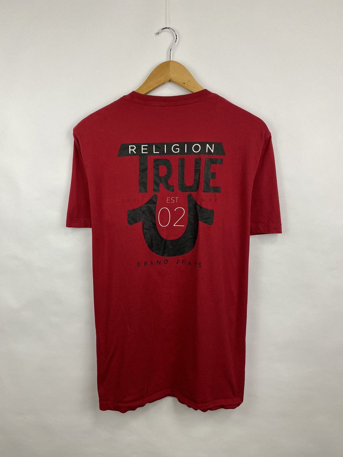 True Religion 🇺🇸 Vintage True Religion Made in USA T-Shirt Hype Y2K Rare Size US L / EU 52-54 / 3 - 3 Thumbnail