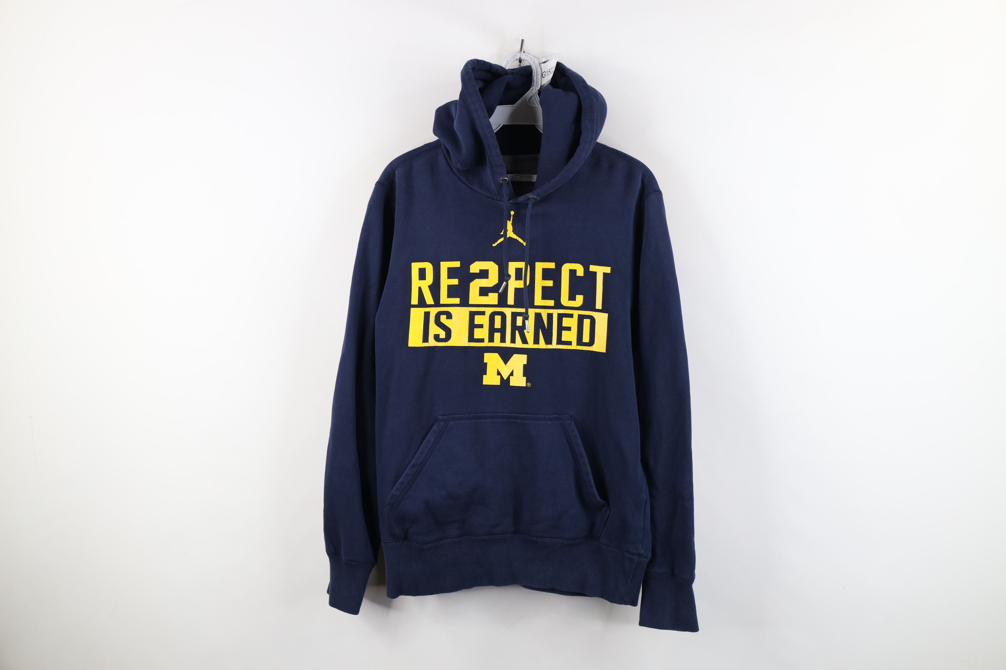 Nike Nike Air Jordan University of Michigan Hoodie Sweatshirt Size US S / EU 44-46 / 1 - 1 Thumbnail
