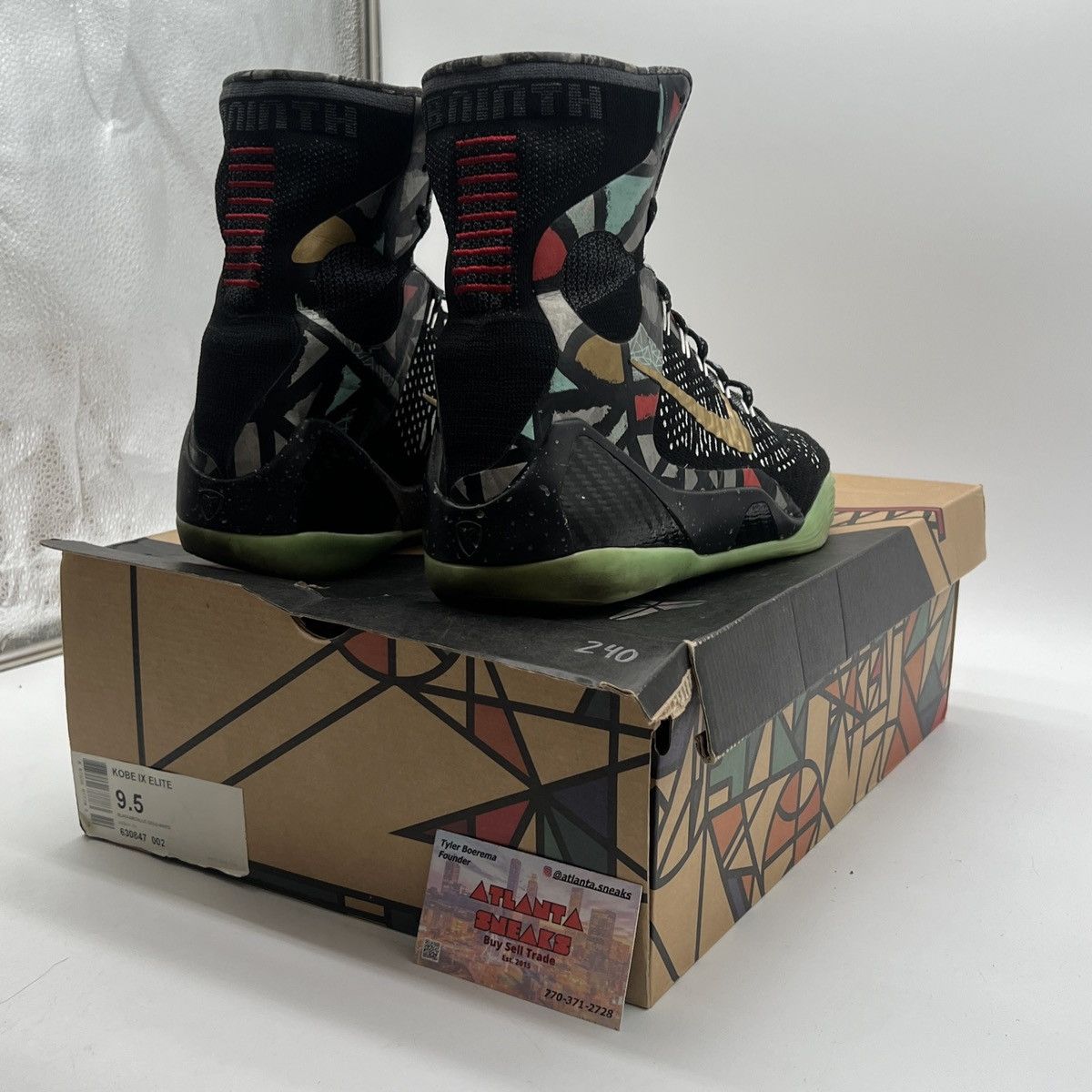 Nike Kobe 9 Nola gumbo league maestro Size US 9.5 / EU 42-43 - 5 Thumbnail
