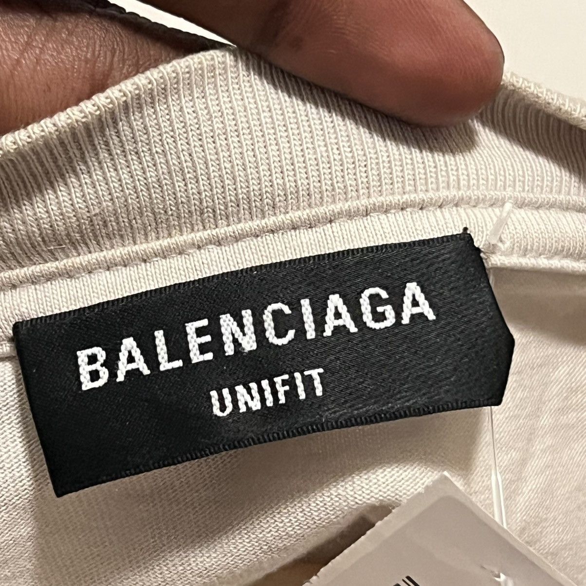 Balenciaga Balenciaga Paris Fashion Week Oversized T-Shirt Cement Grey Size US XL / EU 56 / 4 - 10 Thumbnail