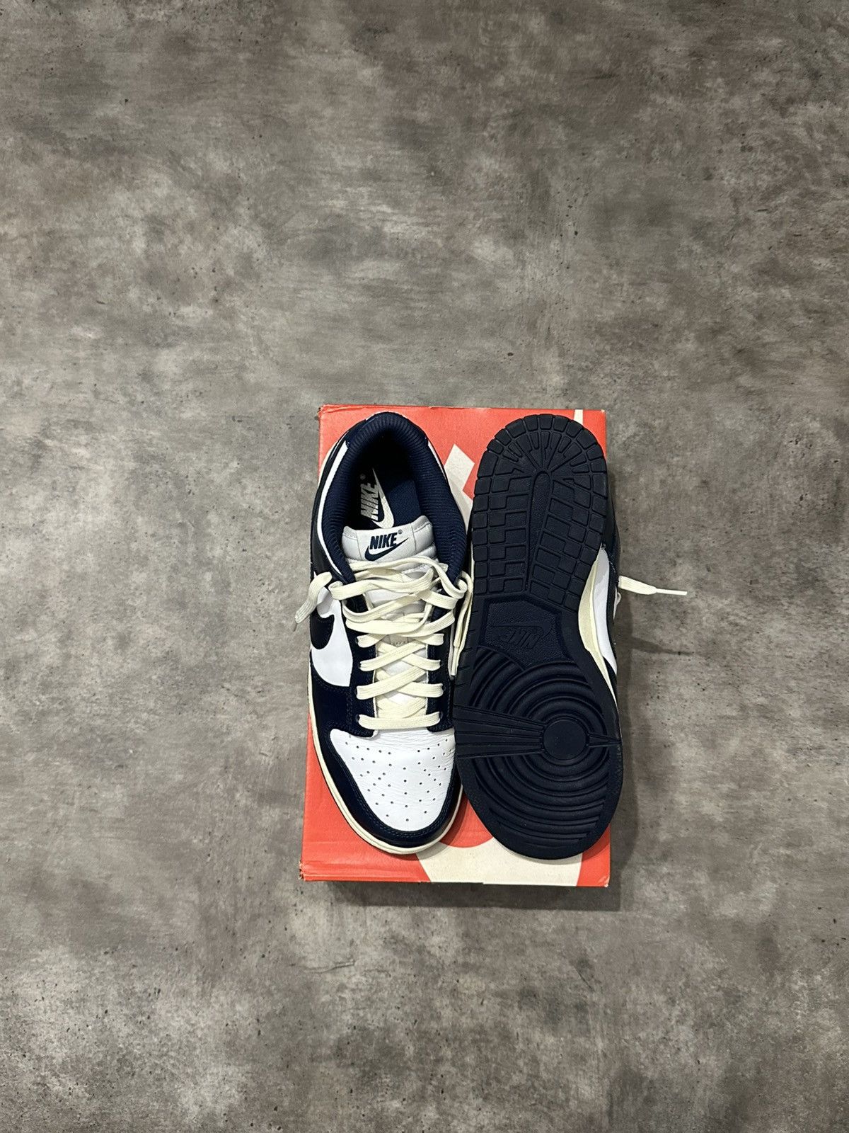 Nike Nike dunk navy blue Size US 9.5 / EU 42-43 - 6 Thumbnail