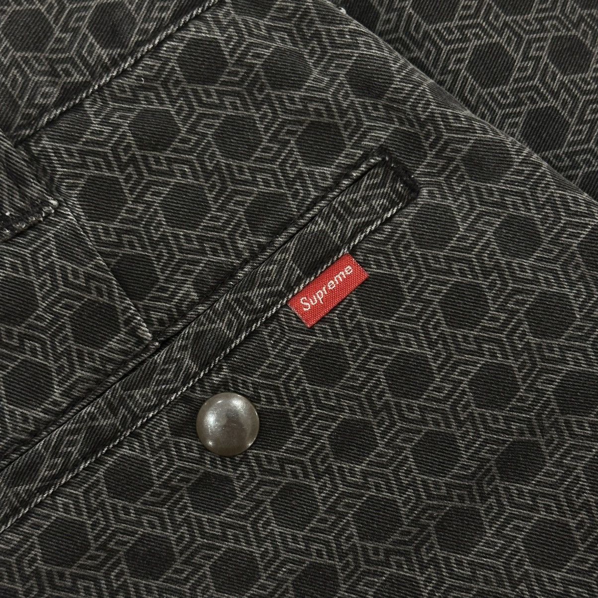 Supreme Supreme Black Monogram Work Pants Size US 30 / EU 46 - 4 Thumbnail