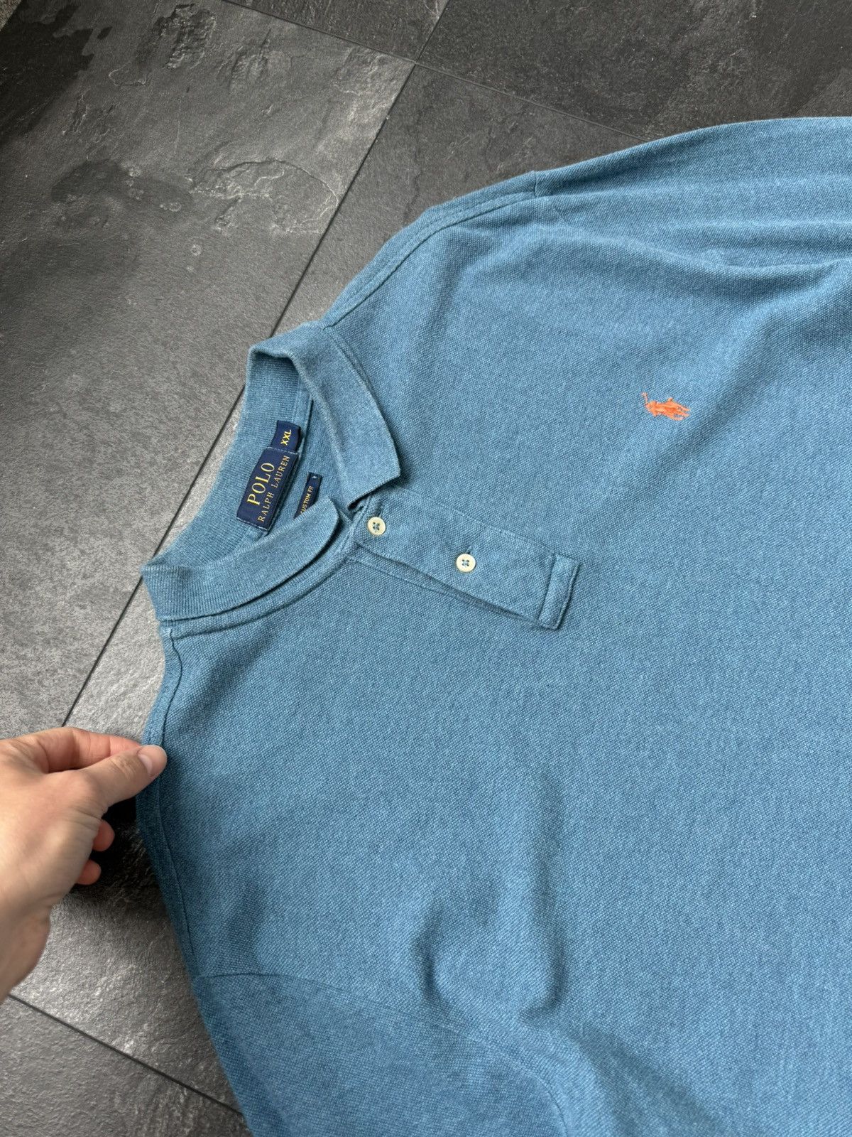 Polo Ralph Lauren × Streetwear × Vintage Vintage polo Ralph Lauren long sleeve rugby Size US XXL / EU 58 / 5 - 2 Thumbnail