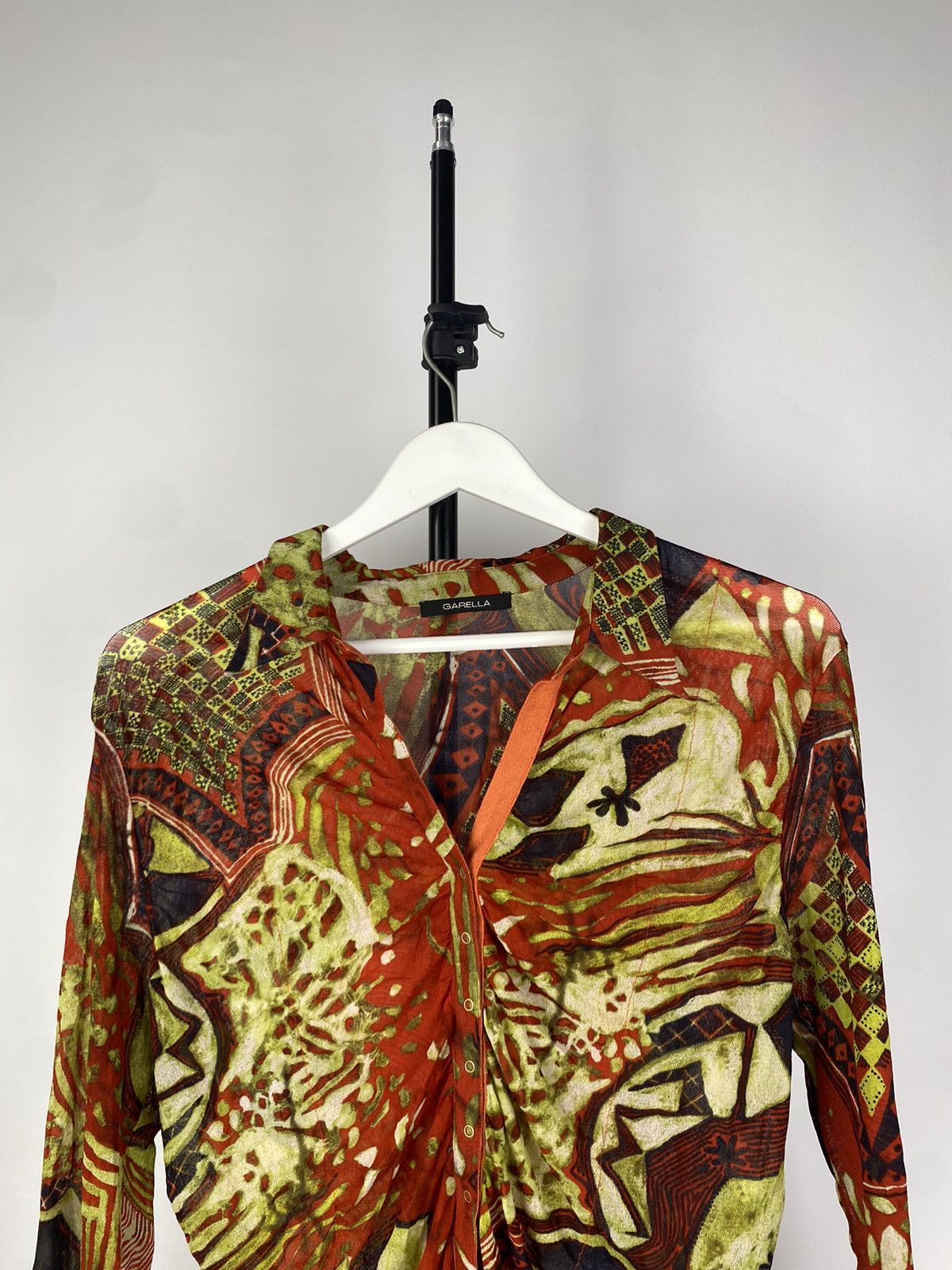 Designer × Japanese Brand Garella Jean Paul Gaultier Style Mesh Top Blouses Size M / US 6-8 / IT 42-44 - 2 Thumbnail