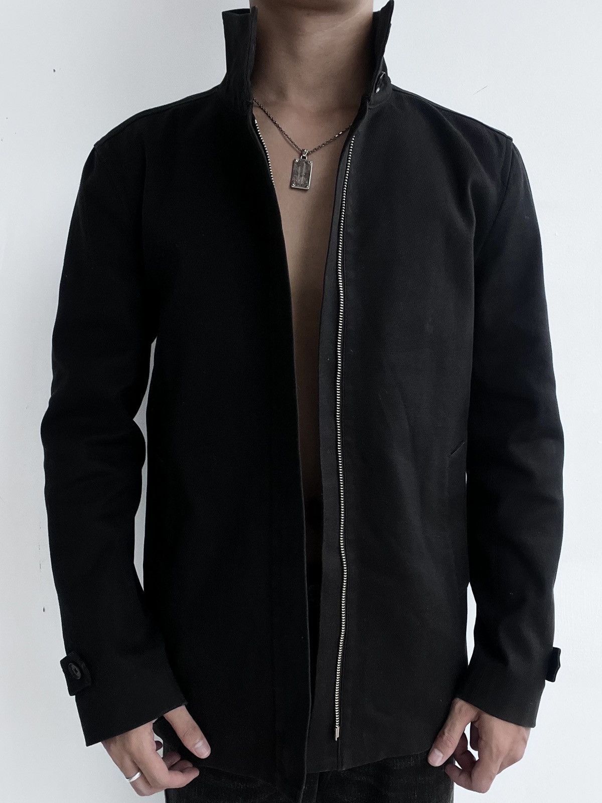 Yohji Yamamoto FW05 Ined Homme Minimalist Stand Collar Jacket Size US L / EU 52-54 / 3 - 1 Thumbnail