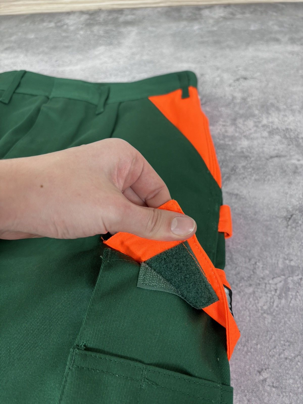 Other Mascot Men’s NWT Reflective Green/Orange Safety Cargo Pants Size US 32 / EU 48 - 6 Thumbnail
