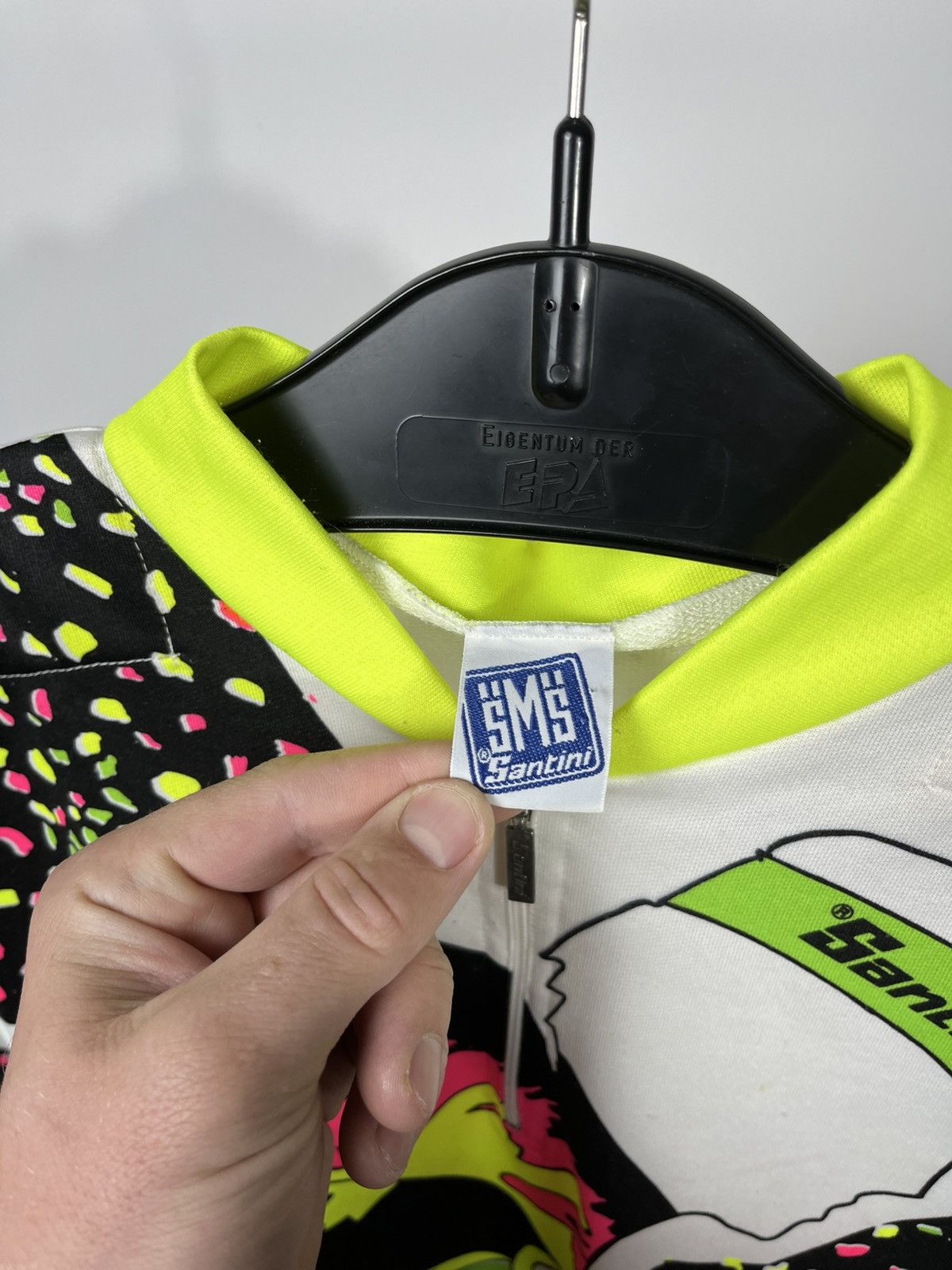 Other Vintage Santini Cycling Jersey Made in Italy XXL Bike Shirt Size US XXL / EU 58 / 5 - 5 Thumbnail