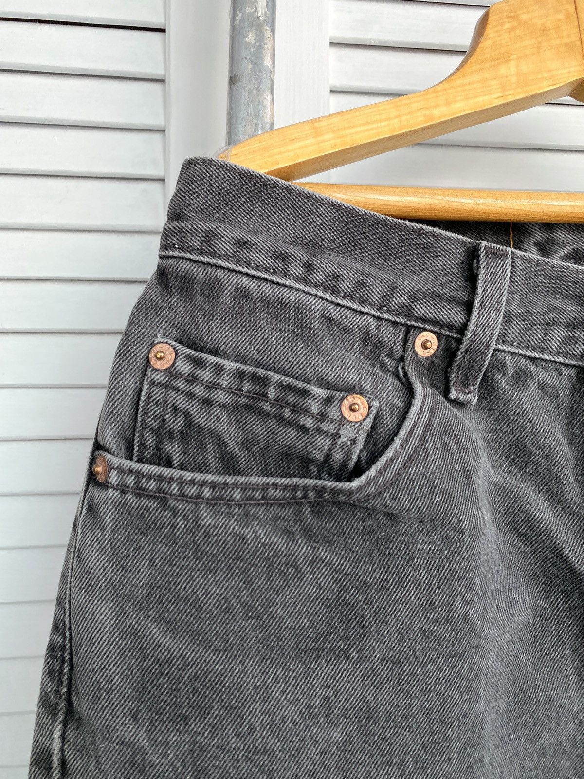 Levi's × Vintage Vintage Levi’s 504 Grey Graphite Wash Denim Jeans Pants USA Size US 30 / EU 46 - 5 Thumbnail