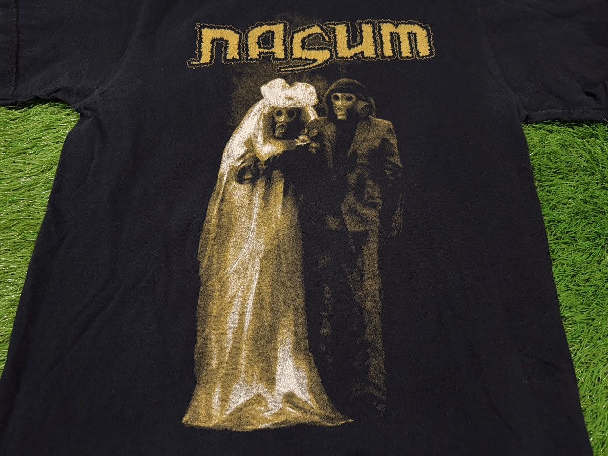 Band Tees Vintage 2000s Y2K Nasum Inhale/Exhale Metal Band Shirt Size US S / EU 44-46 / 1 - 2 Thumbnail