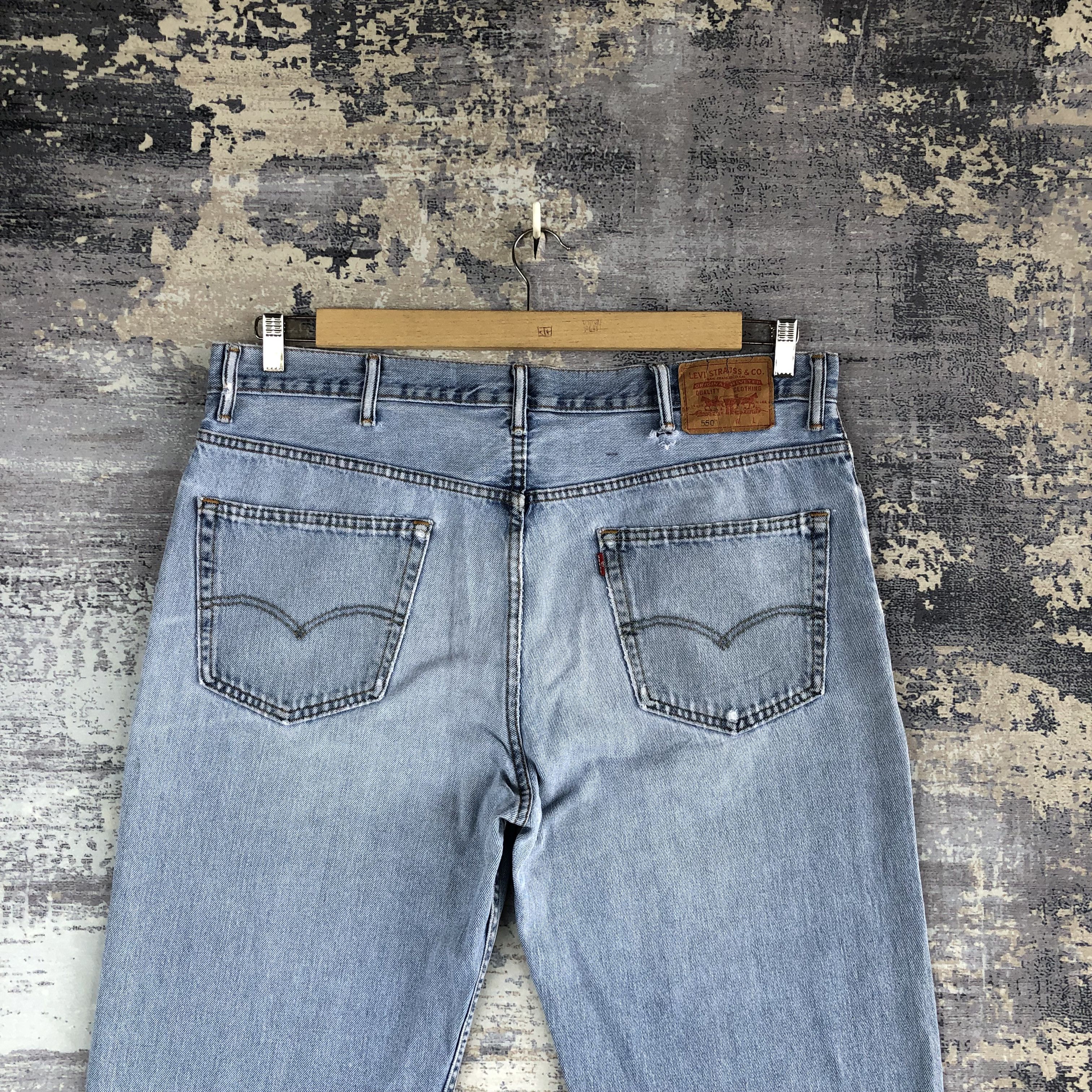 Levi's Vintage Y2K Levis Light Wash Jeans Levi's 505 Faded Denim Size US 40 / EU 56 - 4 Thumbnail