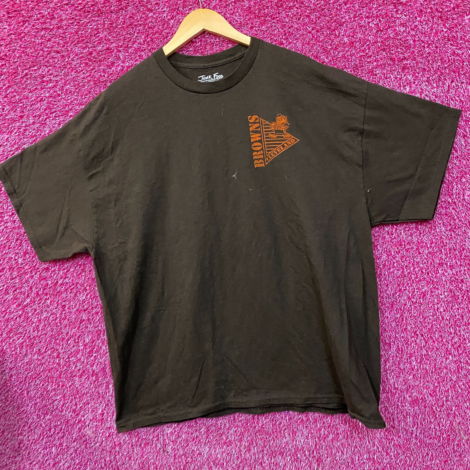 Junk Food NFL Franchise AFC North Cleveland Browns T-Shirt XL Size US XL / EU 56 / 4 - 3 Thumbnail