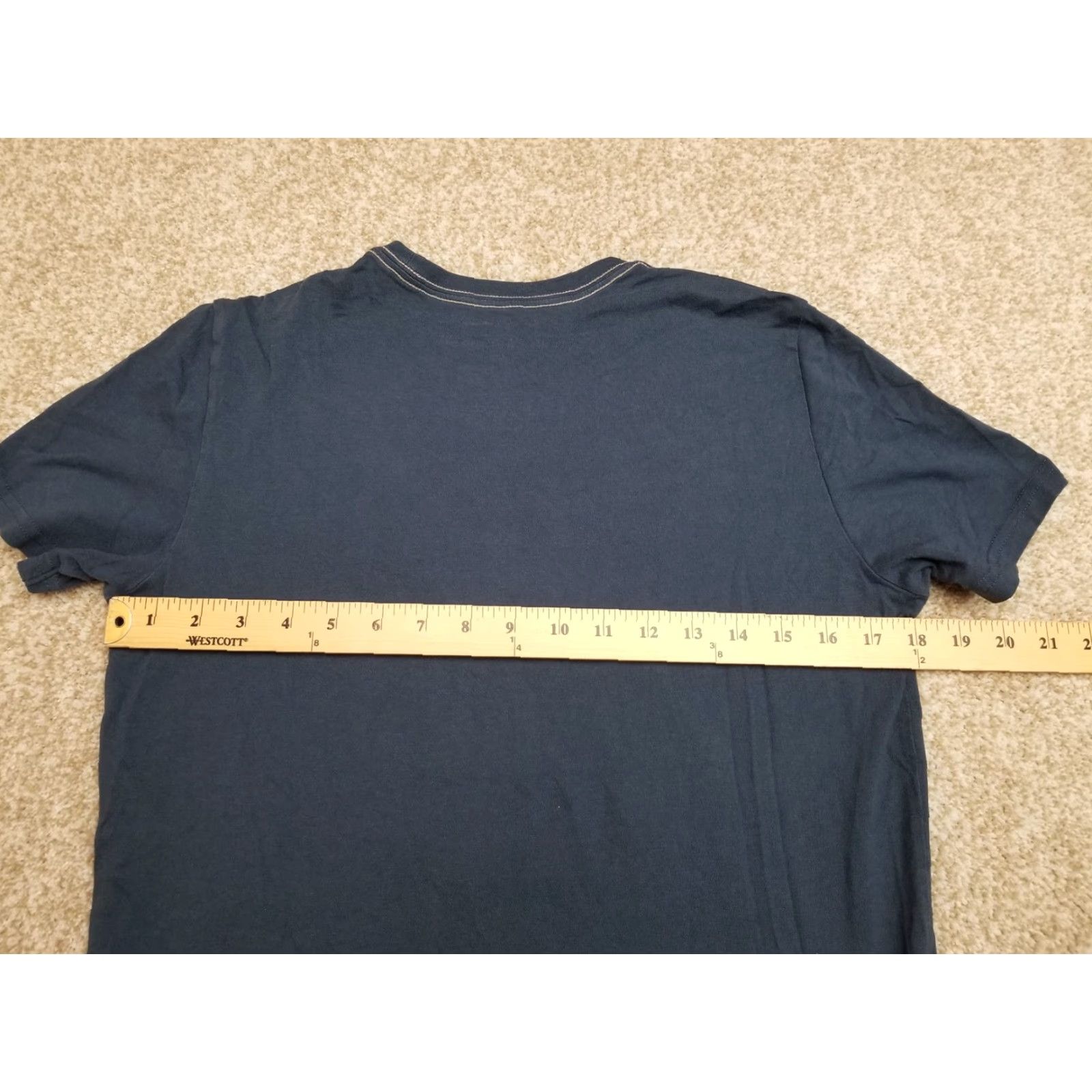Nautica Nautica Angler Management Fisherman Shirt T-Shirt Crewneck Mens XS Blue Jersey Logo 90s USA Sports Size US XS / EU 42 / 0 - 8 Thumbnail