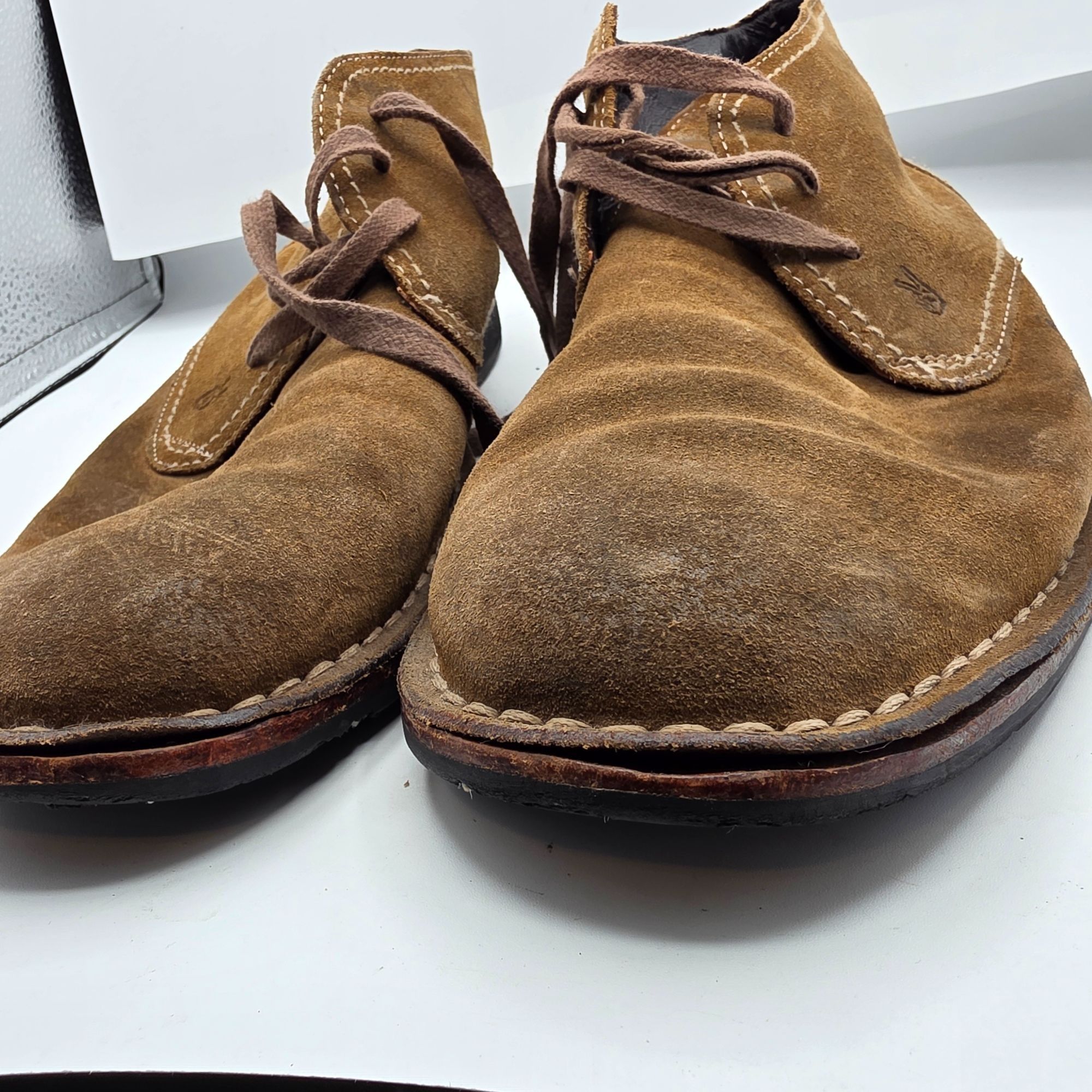 John Varvatos John Varvatos Star USA Mens Size 11.5 Brown Suede Hipster Ch Size US 11.5 / EU 44-45 - 10 Thumbnail