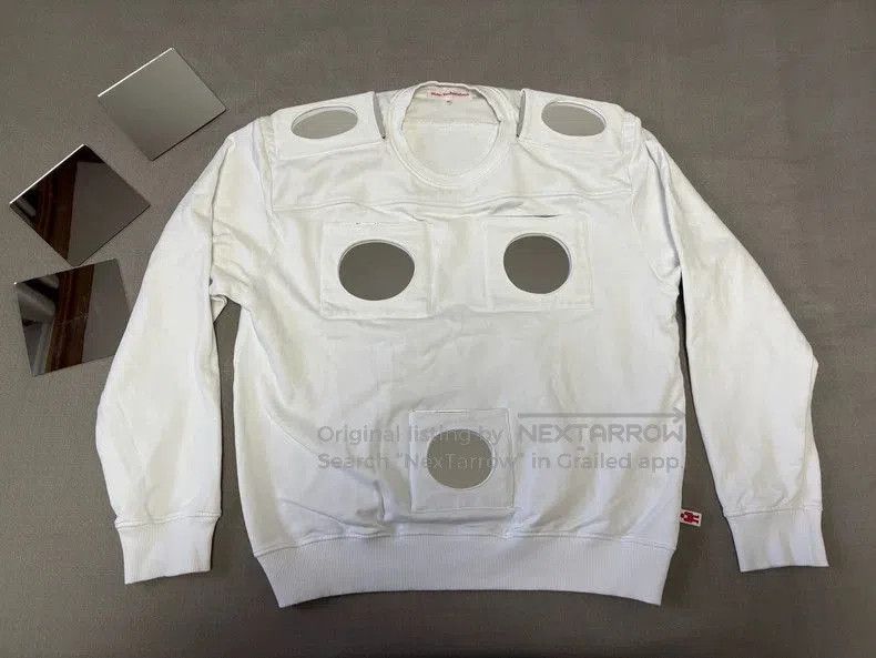 Walter Van Beirendonck Walter van Beirendonck Mirror Detail Sweatshirt. Size US M / EU 48-50 / 2 - 2 Thumbnail