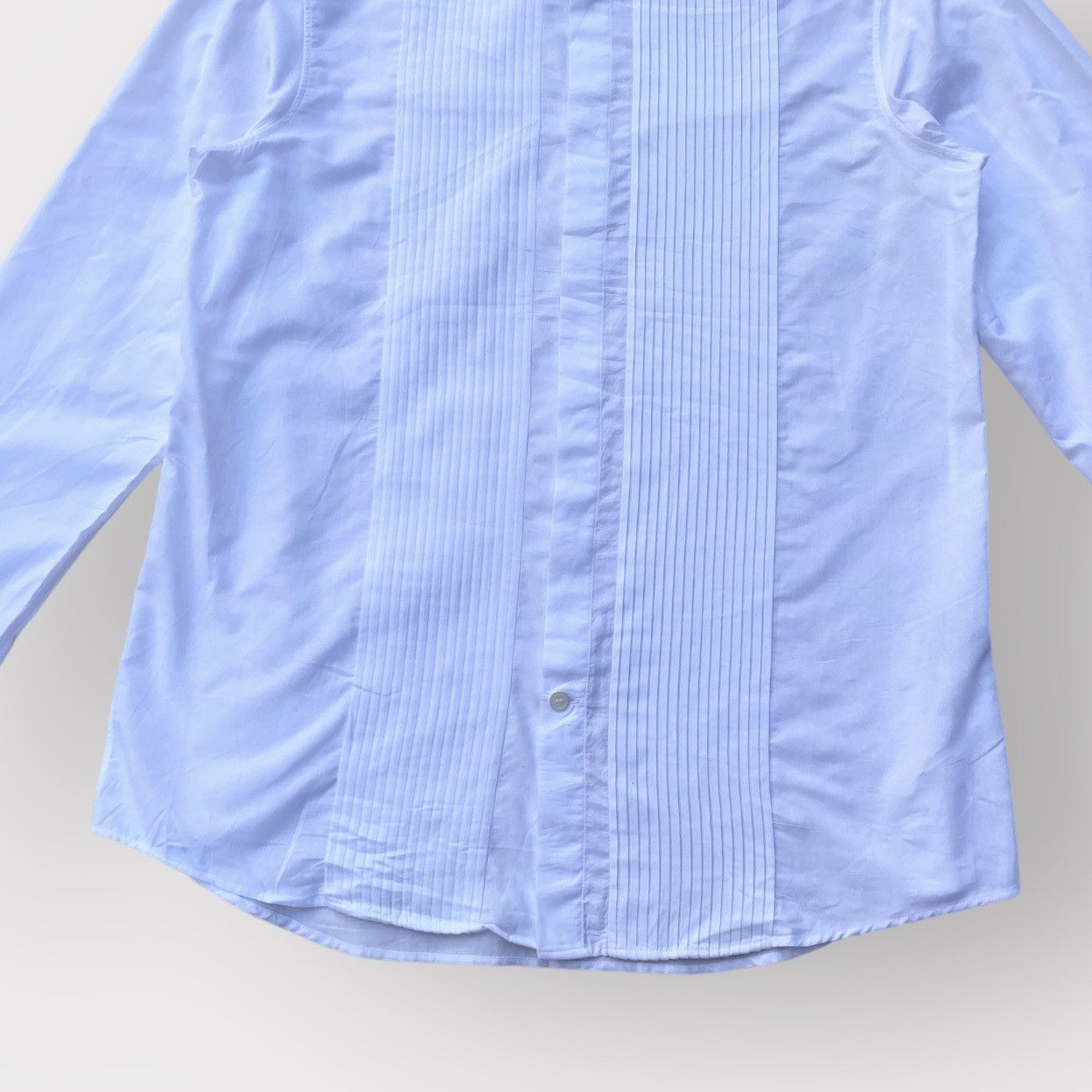 Helmut Lang Helmut Lang Archive Tuxedo Double Cuffs Shirt Size US M / EU 48-50 / 2 - 2 Thumbnail