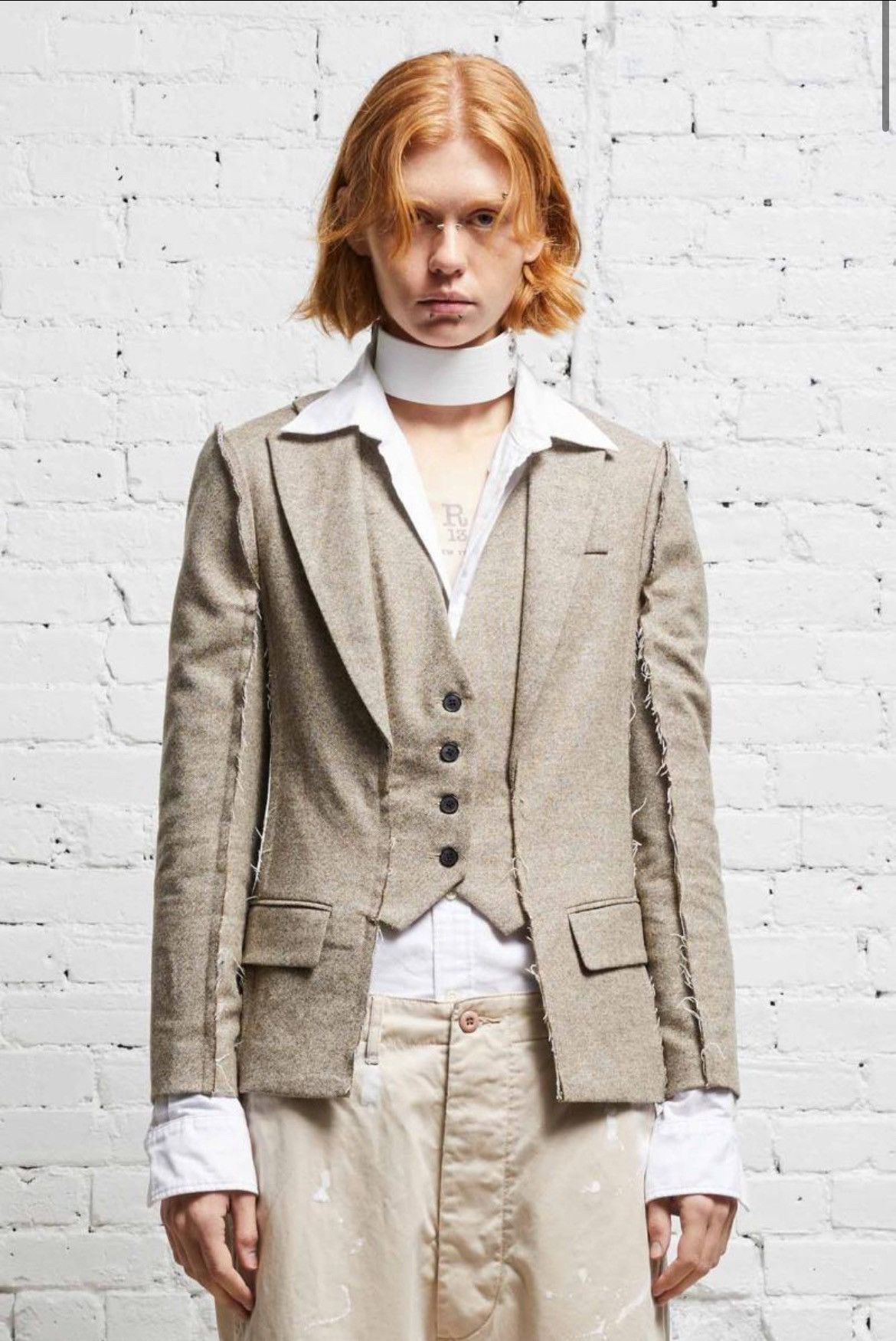 R13 Flat Sleeve Blazer size medium Size M / US 6-8 / IT 42-44 - 2 Thumbnail
