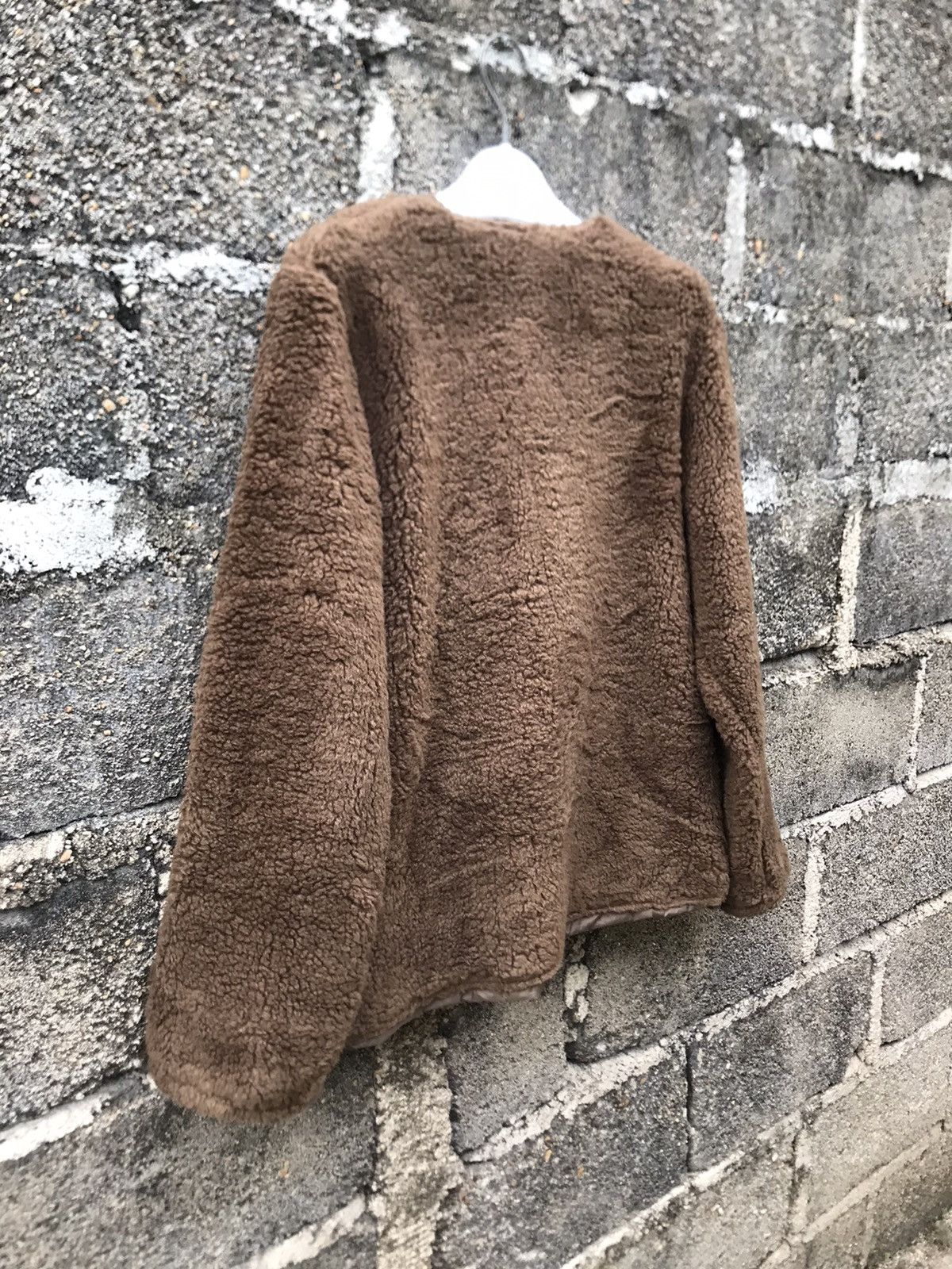 Japanese Brand × Vintage ⚡️Vintage Armen France Button Fleece Jacket Size S / US 4 / IT 40 - 14 Thumbnail