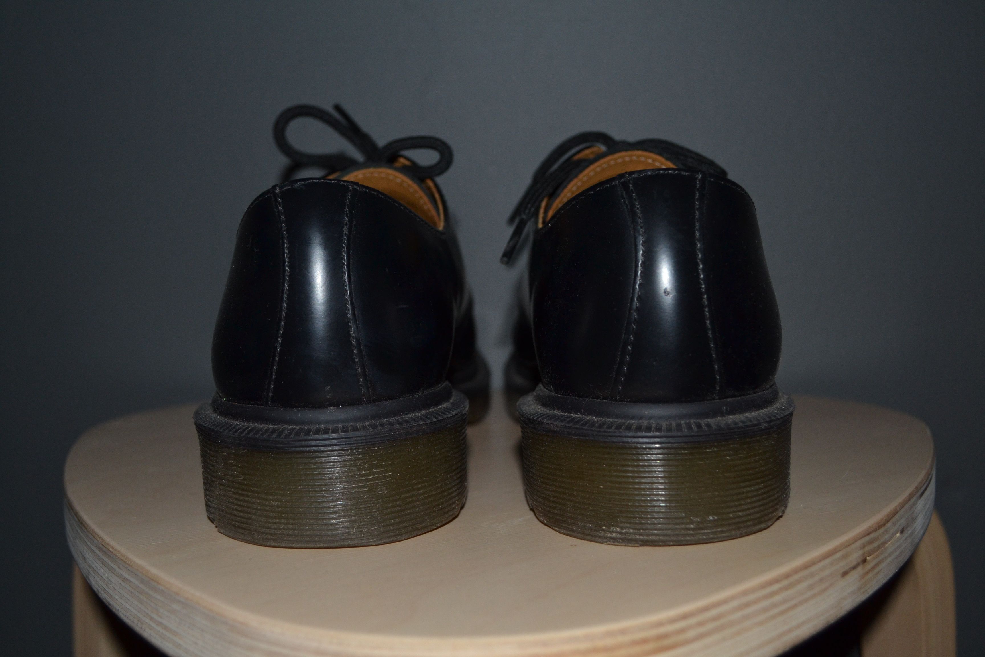 Dr. Martens Dr. Martens 1461 PW Mens Shoes Black 7 US Size US 7 / EU 40 - 3 Thumbnail