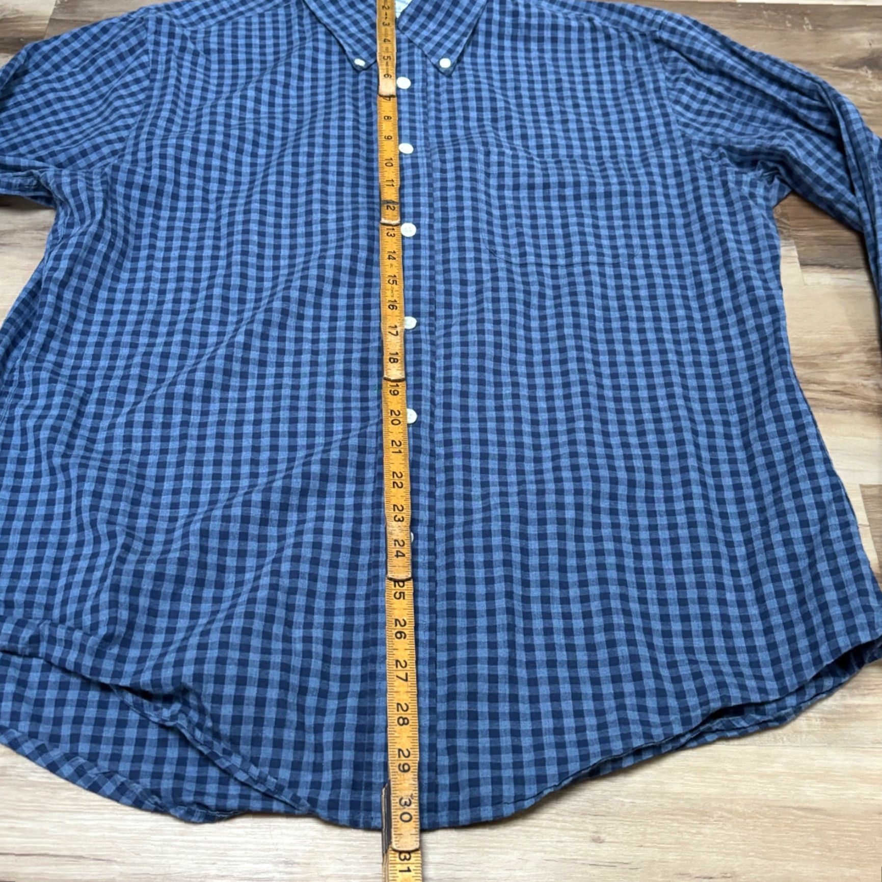 Brooks Brothers Brooks Brothers Shirt Mens Large Button Down Regent Cotton Gingham Plaid Poplin Button-Up Non-Iron Size US L / EU 52-54 / 3 - 5 Thumbnail