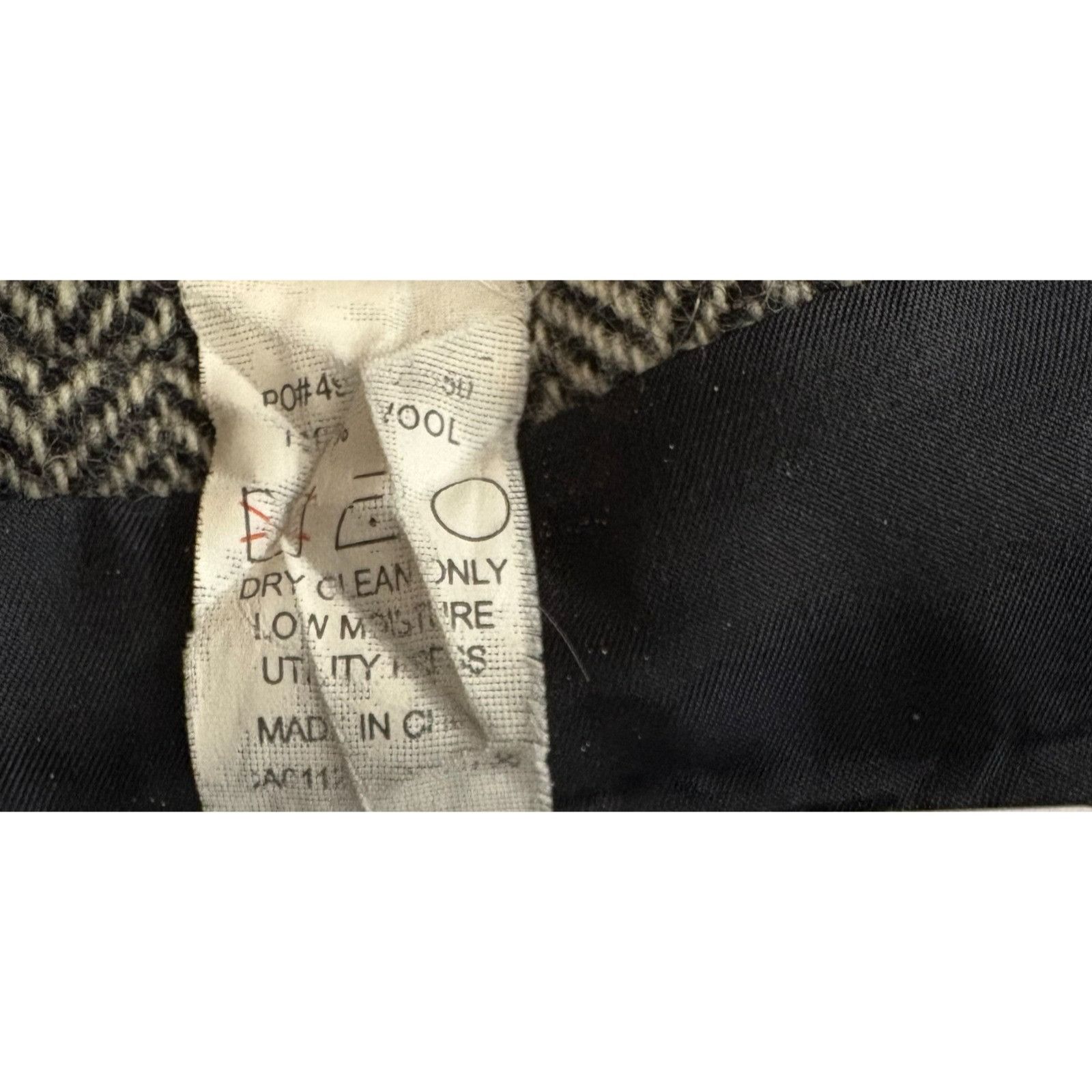 Polo Ralph Lauren Lauren Ralph Lauren Herringbone Elbow Patch 100% Wool Blazer Size 44R - 4 Thumbnail