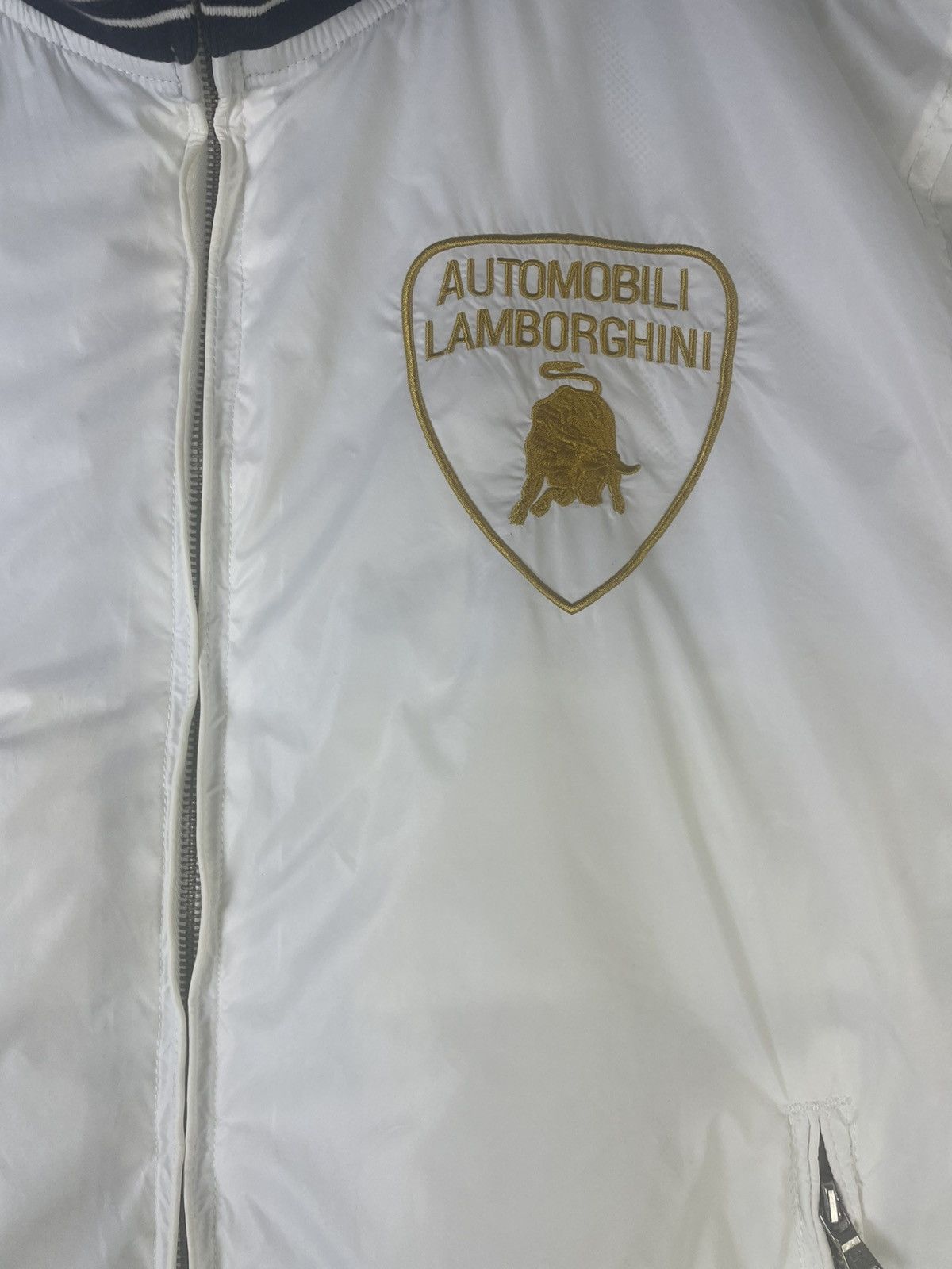 HYDROGEN × Lamborghini 🔥Rare Hydrogen Automobili H2J Nylon Bomber Jacket Size US L / EU 52-54 / 3 - 5 Thumbnail