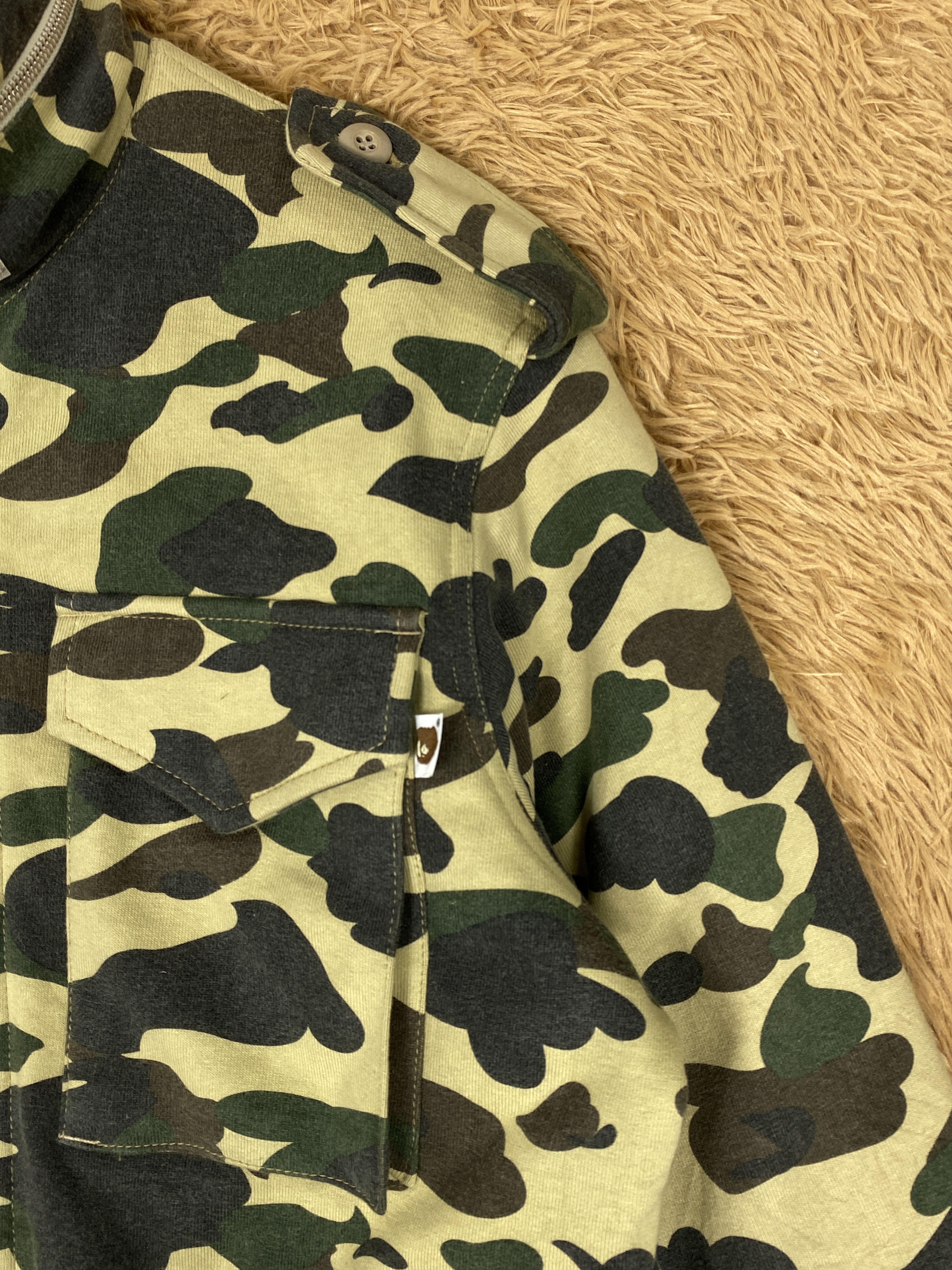 Bape × Vintage Vintage BATHING APE The General By Nigo Camouflage Jacket Size US M / EU 48-50 / 2 - 3 Thumbnail