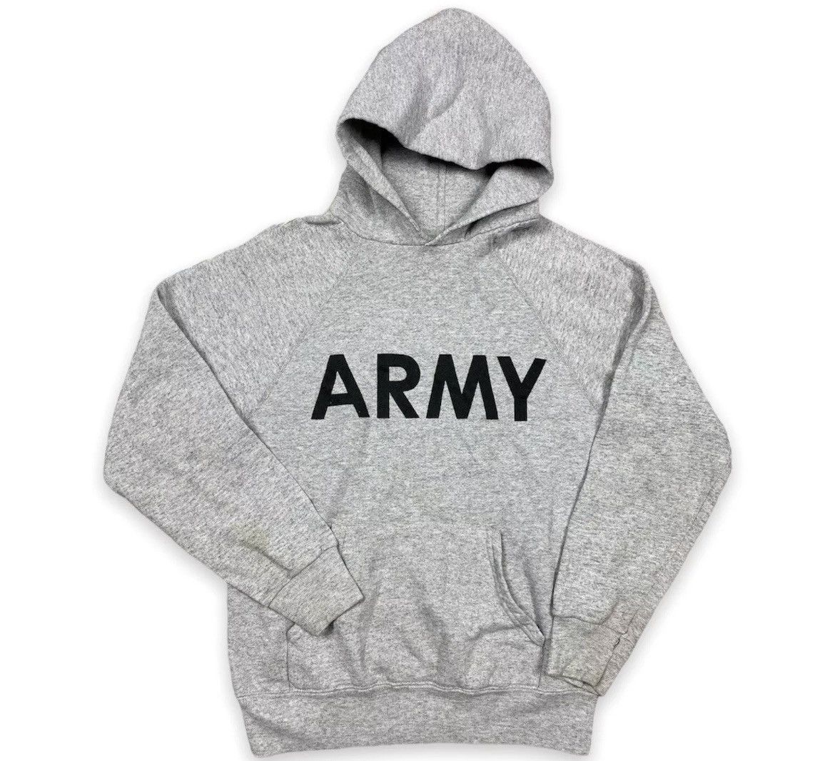 Vintage Vintage 80s Army Hoodie🪖 Size US M / EU 48-50 / 2 - 1 Thumbnail