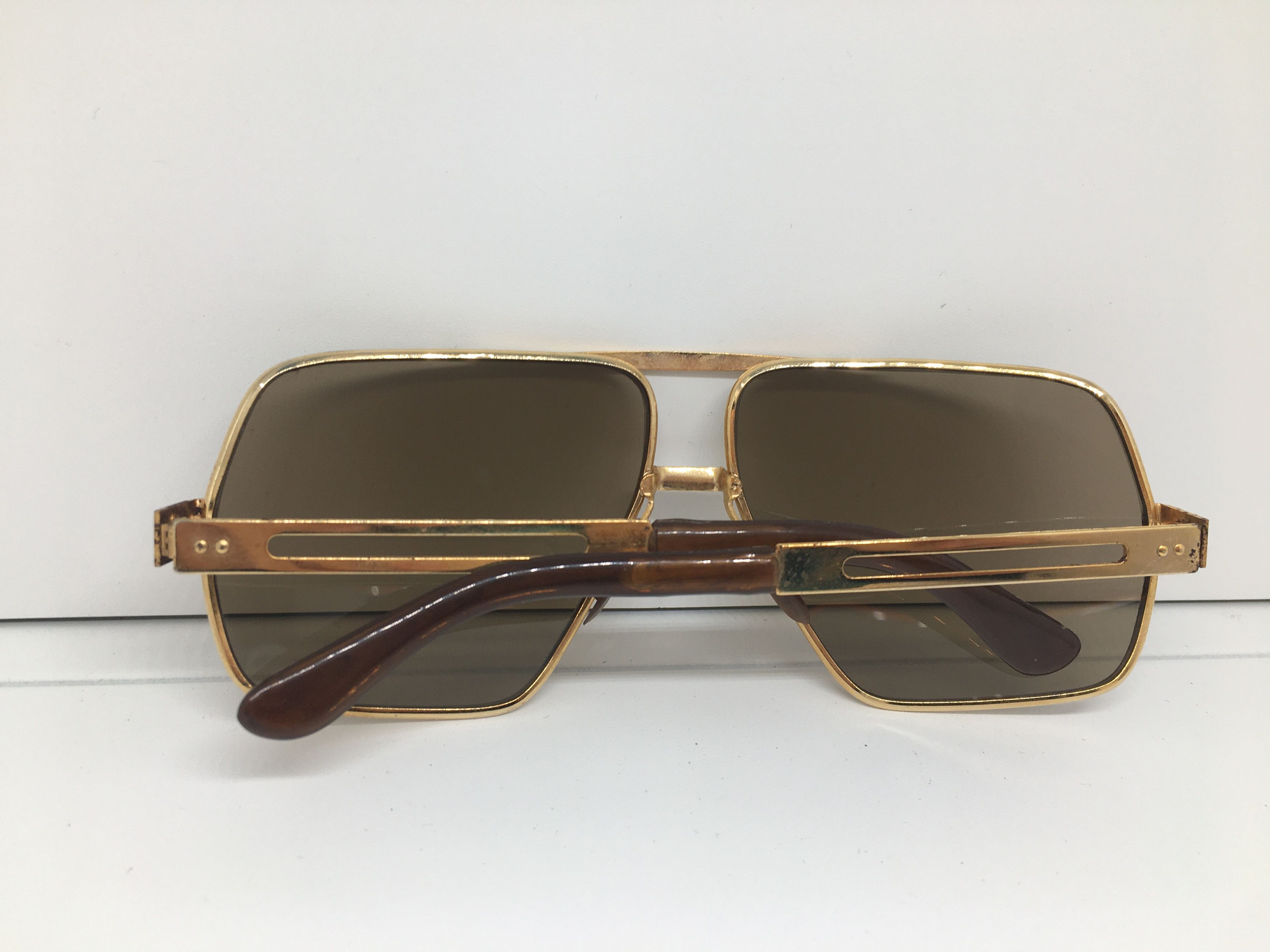 Vintage Vintage Aviator Sunglasses Frame France Size ONE SIZE - 8 Thumbnail