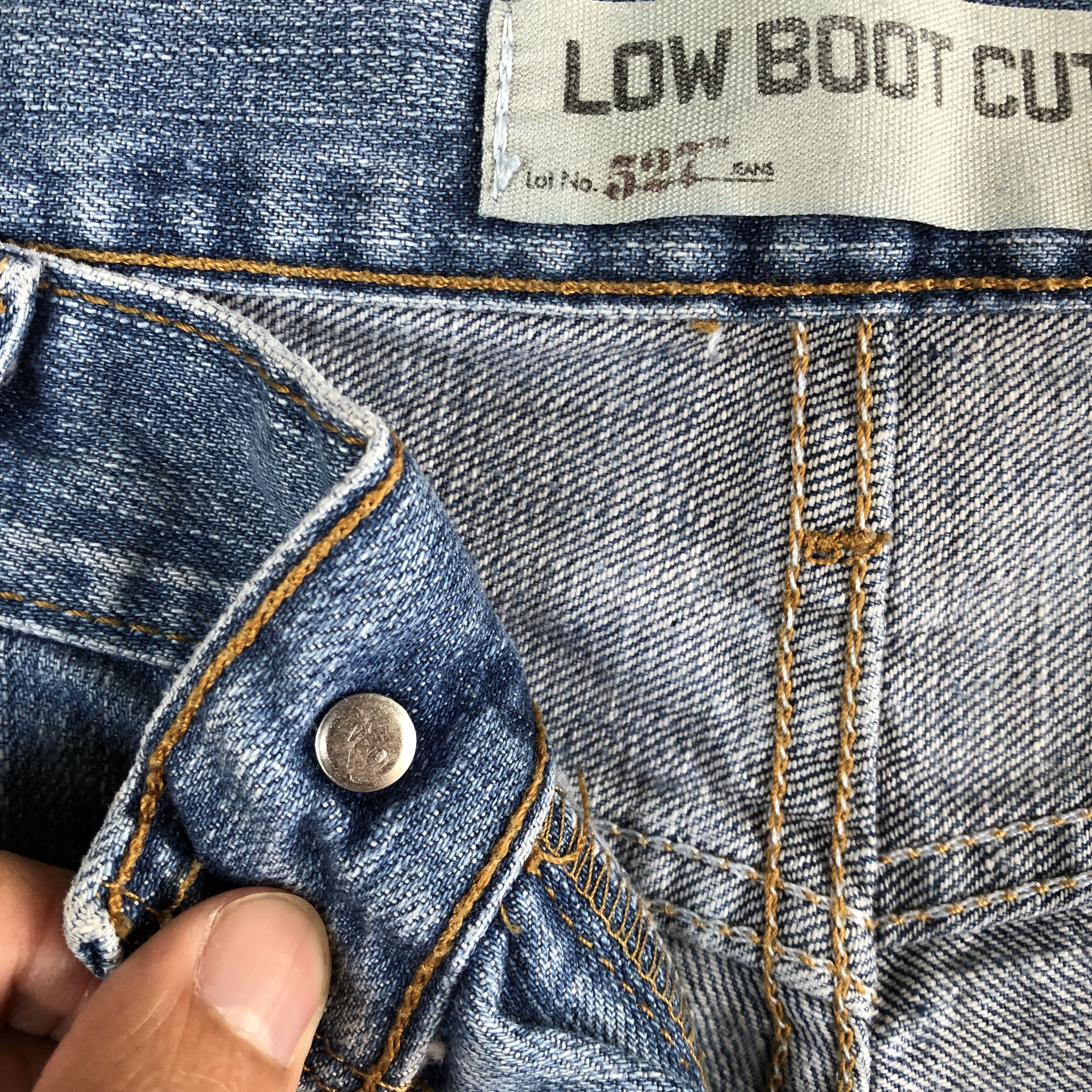 Levi's Vintage Levis 527 Flare Jeans Levi's Wide Leg Boot Cut Denim Size US 32 / EU 48 - 7 Thumbnail