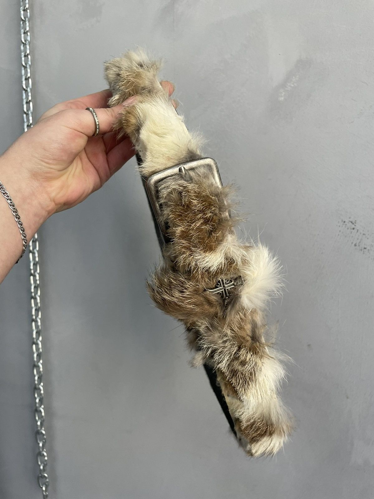 Hysteric Glamour Hysteric glamour vintage leather belt retro fur style Size ONE SIZE - 3 Thumbnail