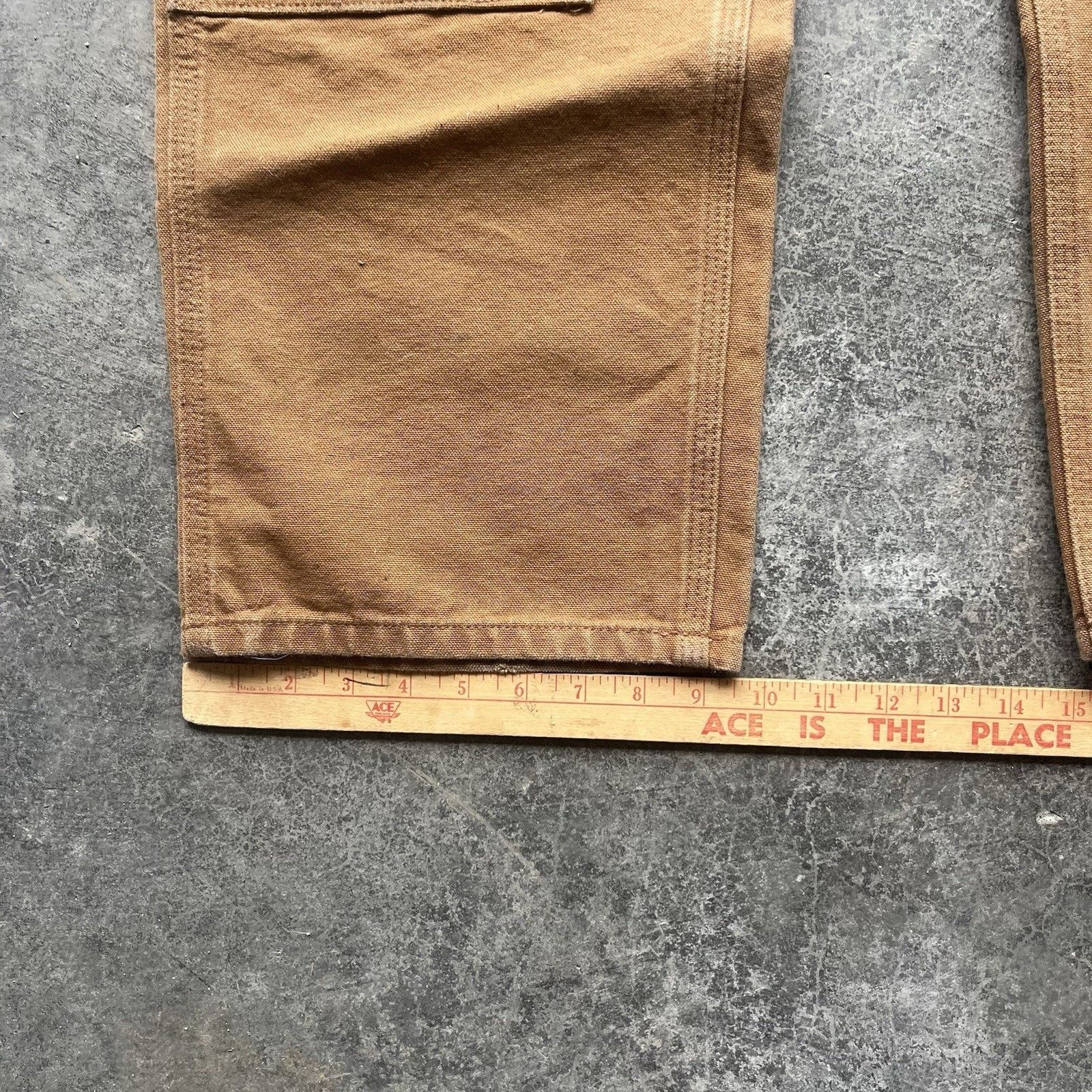 Carhartt Vintage Carhartt Double Knee Pants Mens 36 X 32 Brown Workwe Size US 36 / EU 52 - 3 Thumbnail