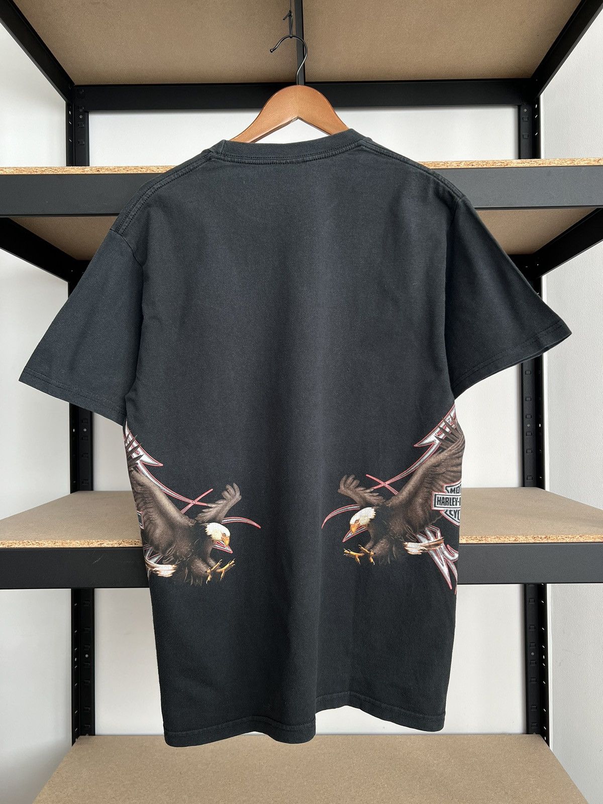 Harley Davidson Vintage 2003 Harley Davidson More Than a Machine Eagle Tee Size US L / EU 52-54 / 3 - 4 Thumbnail