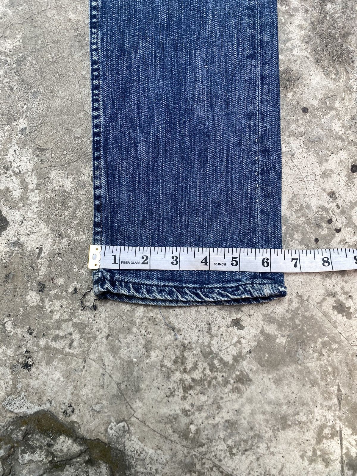 Acne Studios Acne Studios Blue Wash Slim Jeans - Roc The Boat Size US 29 - 14 Thumbnail