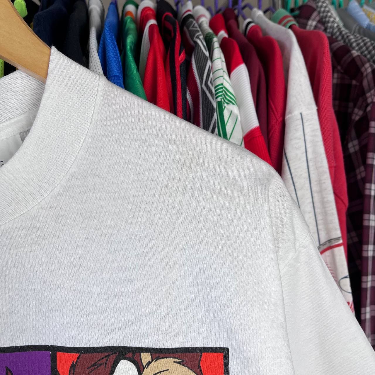 Vintage × Warner Bros NWT Warner Bros Looney Tunes Taz Tasmanian Devil T Shirt USA Size US L / EU 52-54 / 3 - 4 Thumbnail